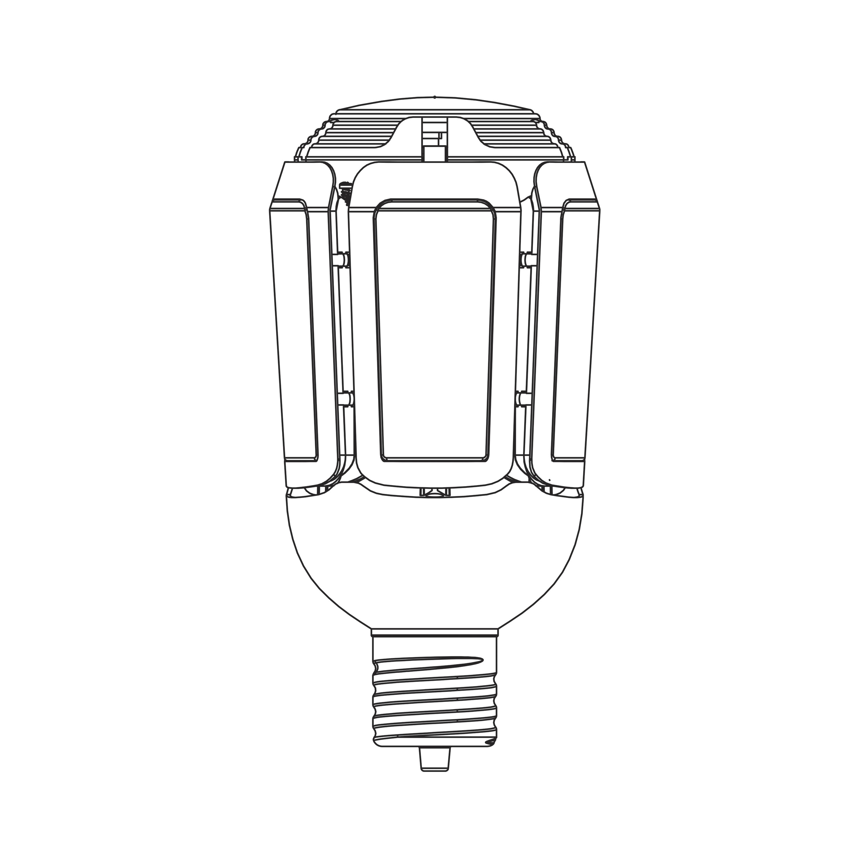 60W/LED/HID/MB/5000K/100-277V - S9752