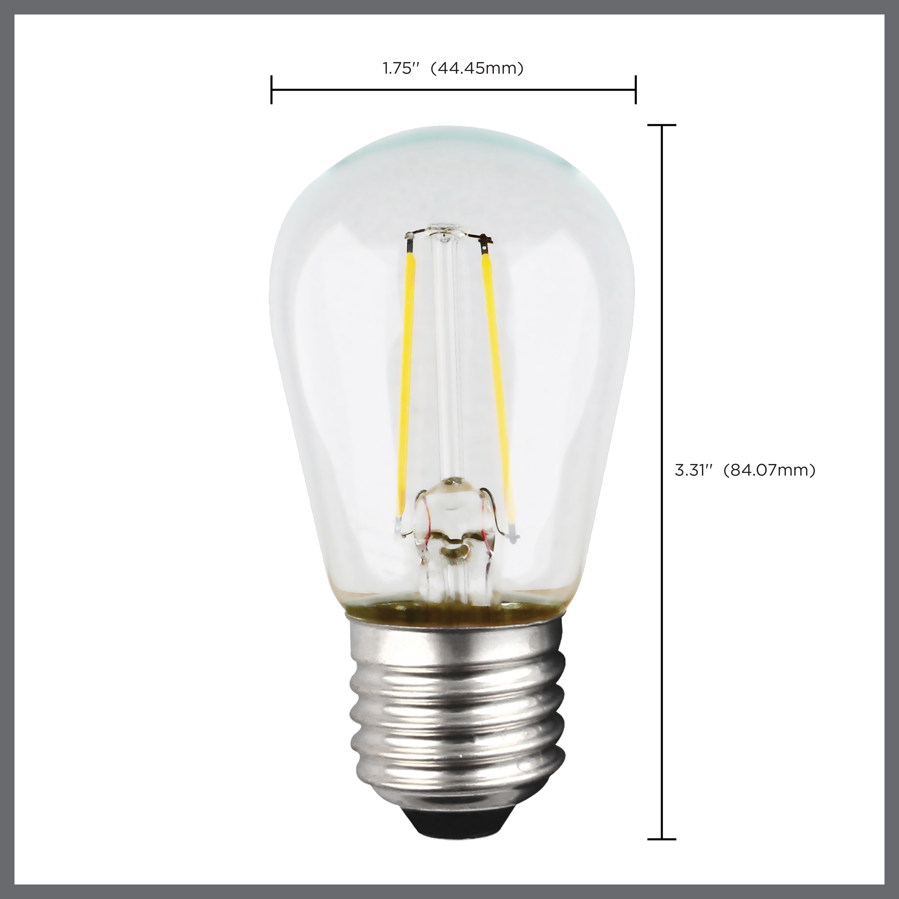 1WS14/LED/CL/27K/120V/ND - S9807