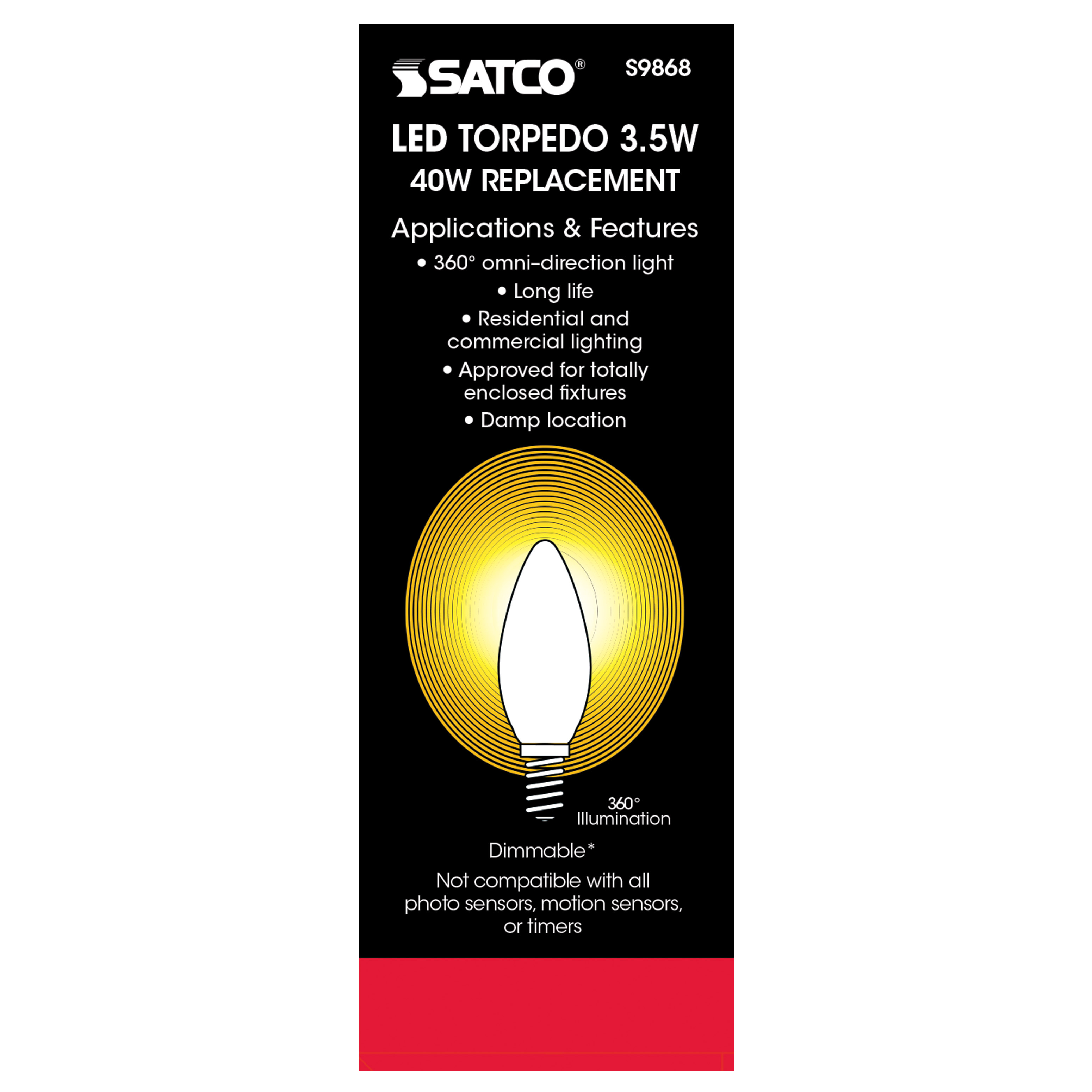 3.5CTF/LED/FR/27K/120V - S9868