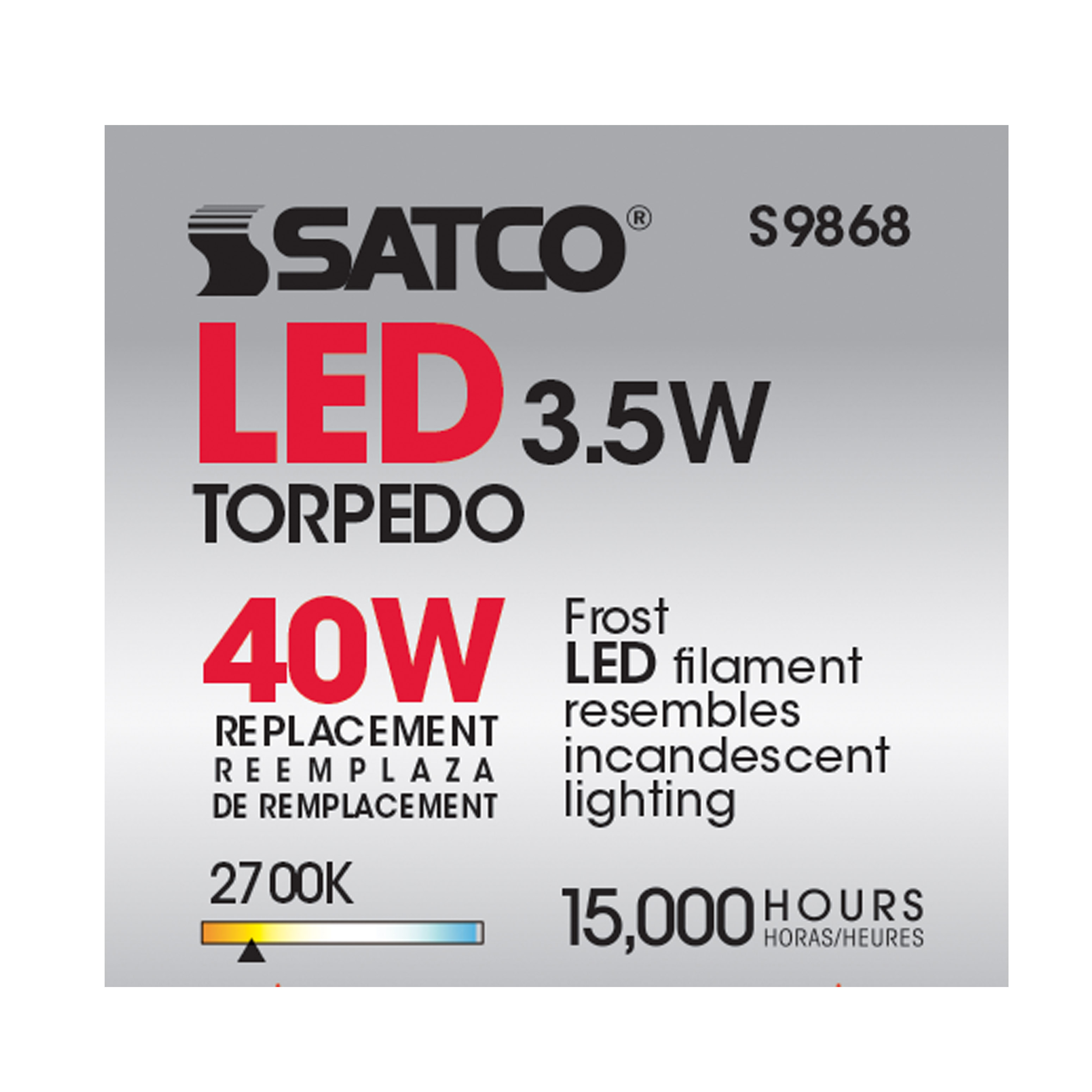 3.5CTF/LED/FR/27K/120V - S9868