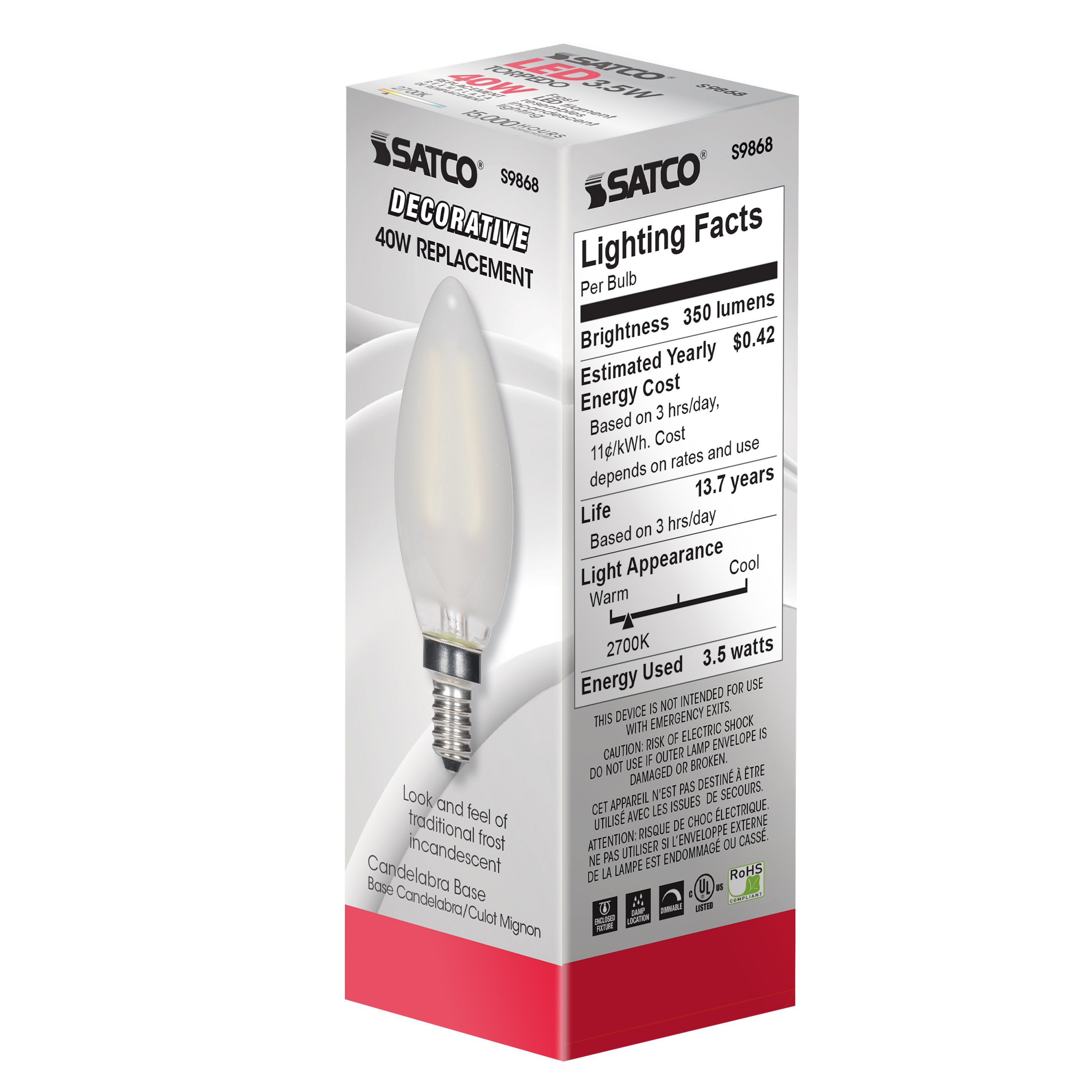 3.5CTF/LED/FR/27K/120V - S9868