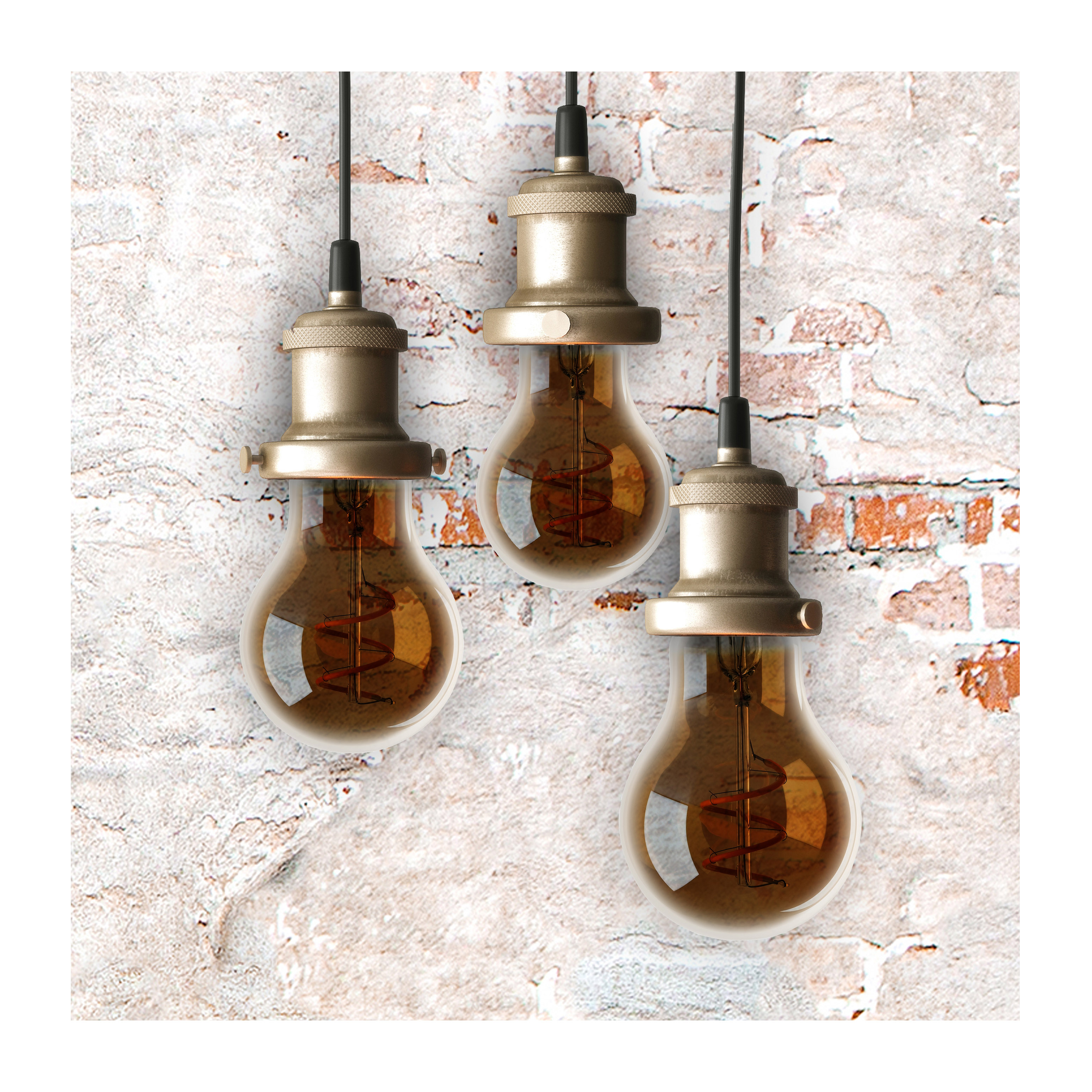 4.5A19/SPIRAL/LED/AMB/120V - S9966