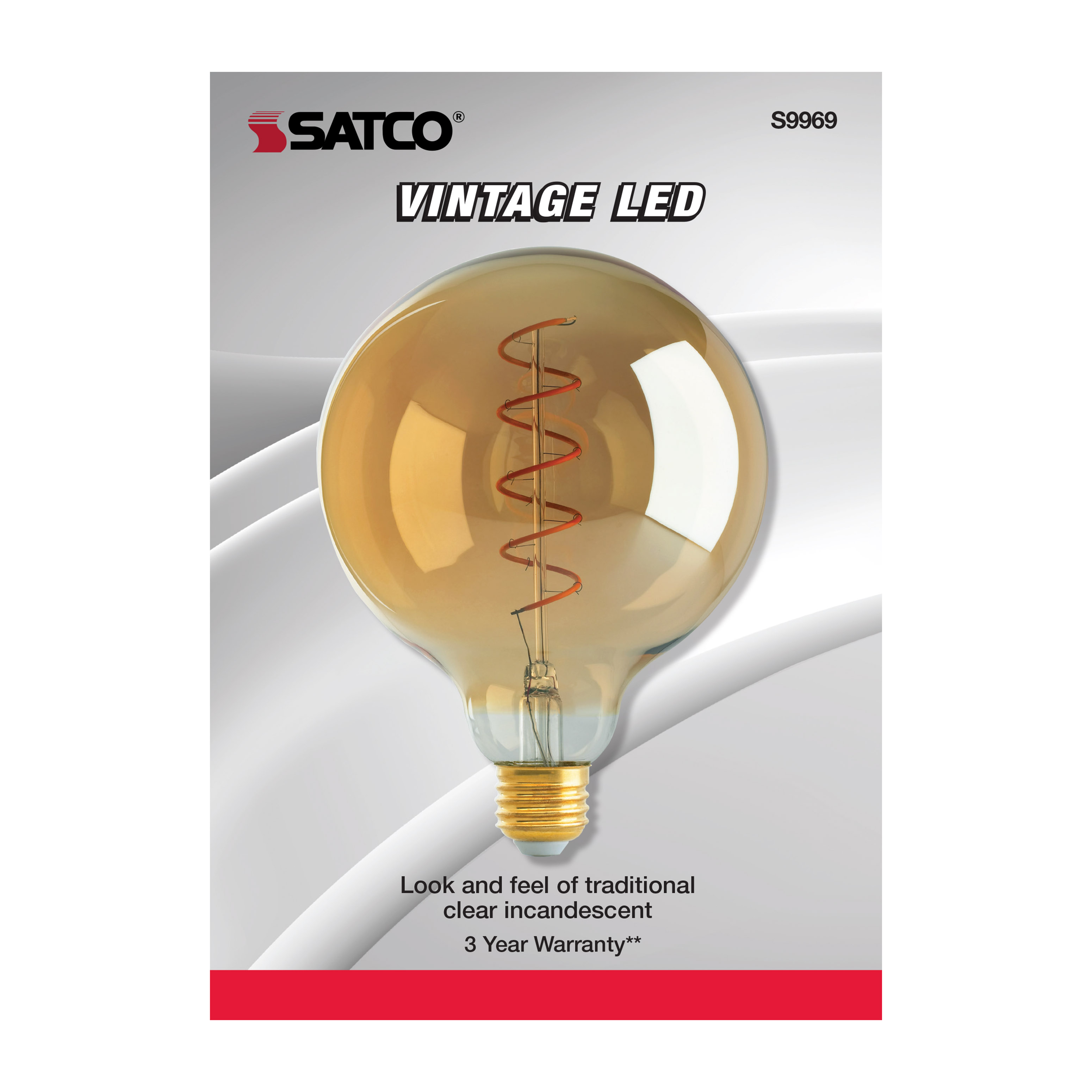 4.5G40/SPIRAL/LED/AMB/120V - S9969