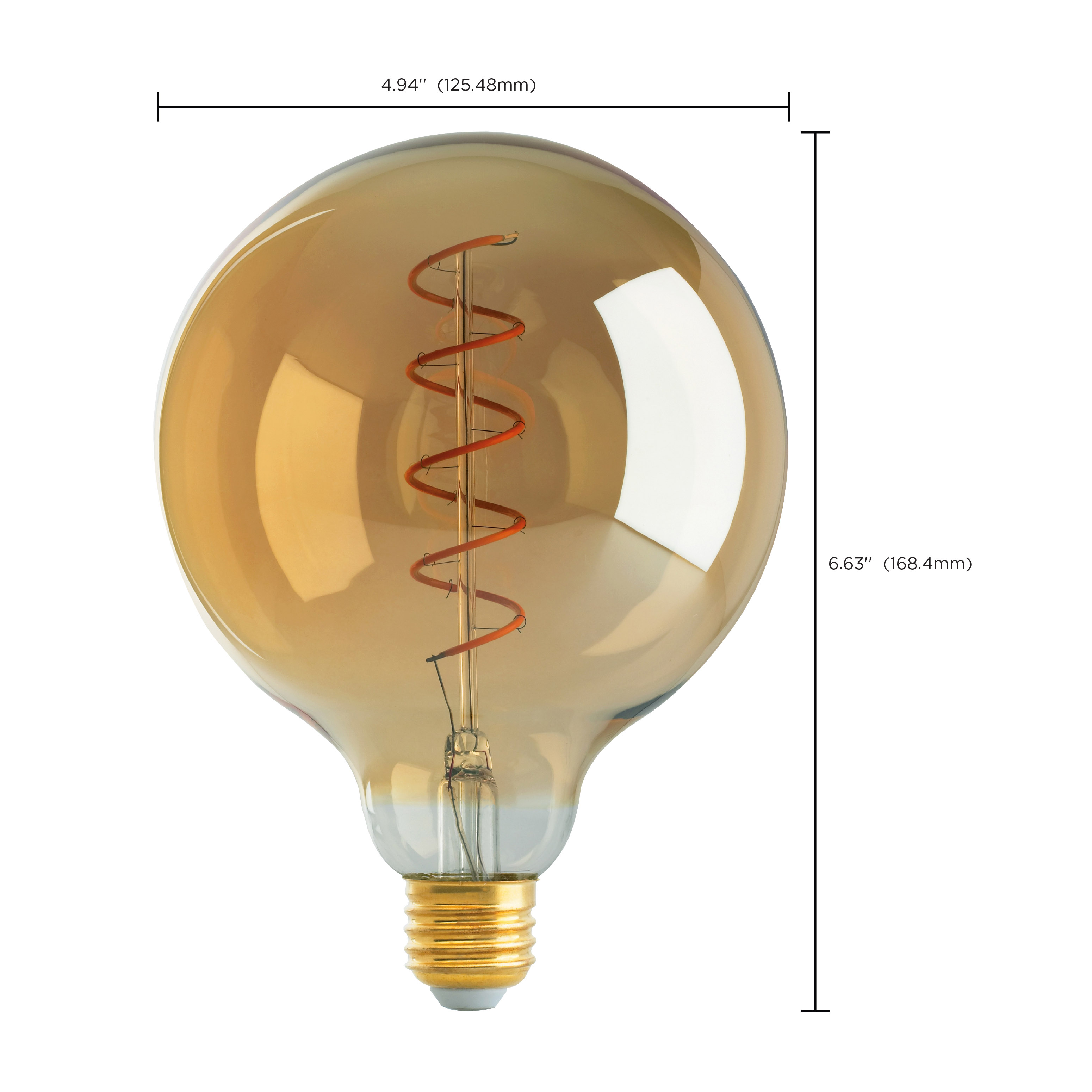 4.5G40/SPIRAL/LED/AMB/120V - S9969