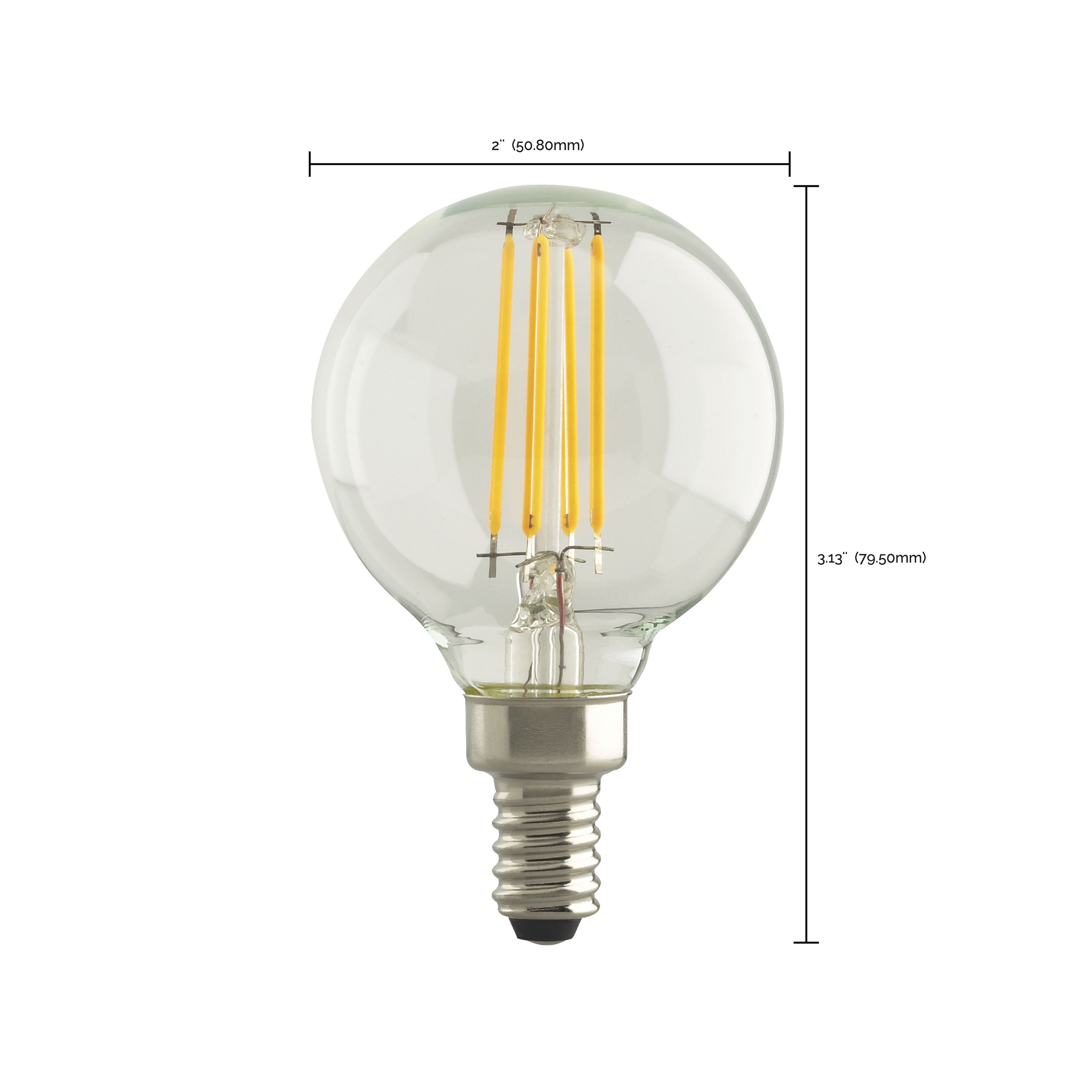 4.5G16.5/LED/CL/27K/120V/E12 - S9988