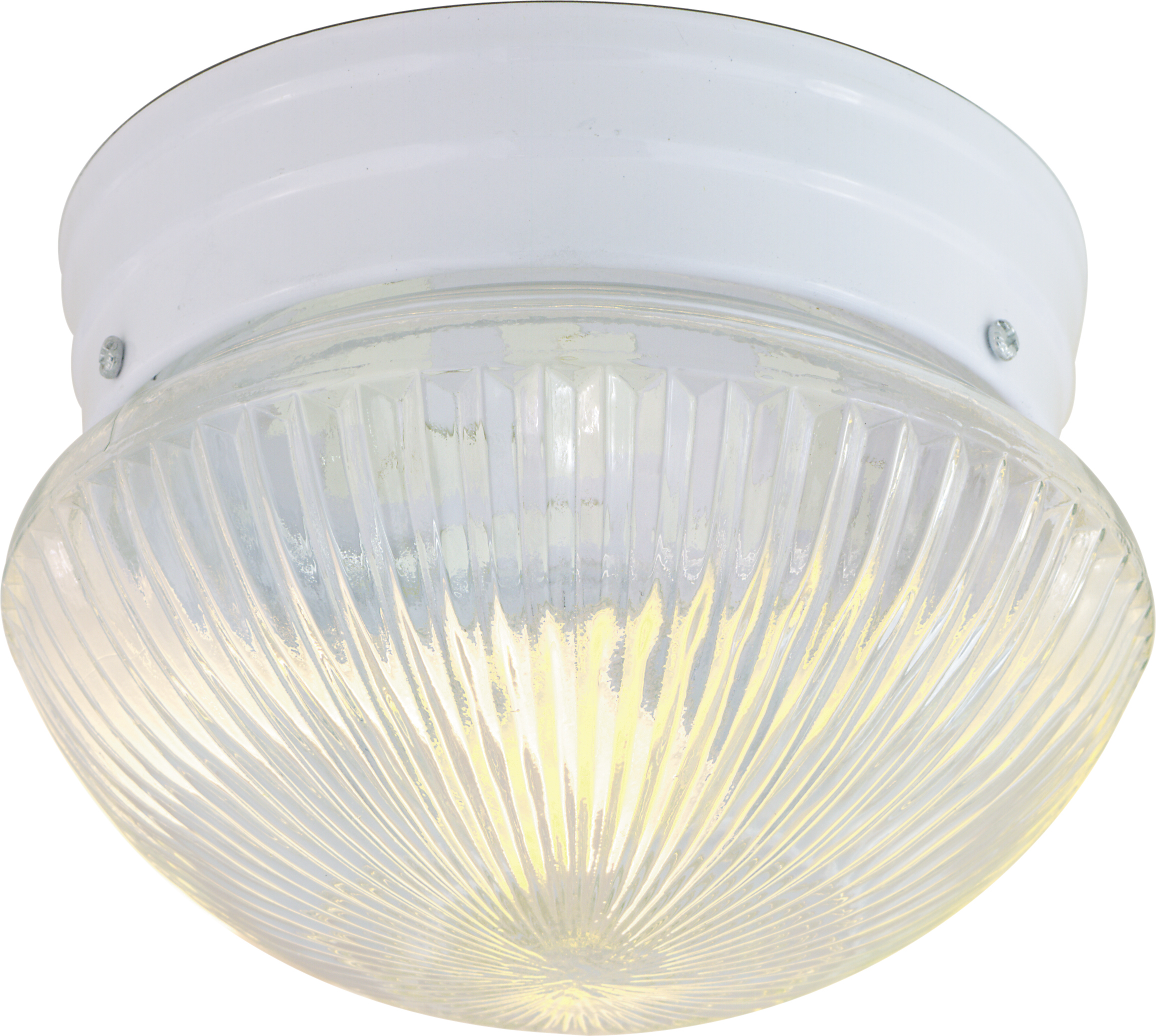 1 LIGHT 8" MUSHROOM FLUSH - SF76-251
