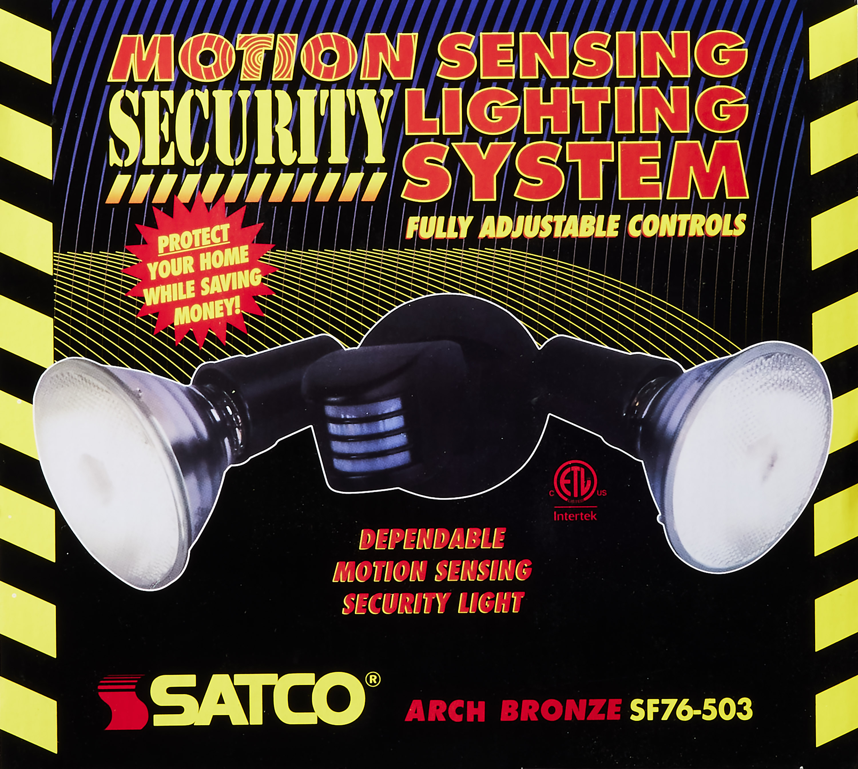 2 LIGHT PAR38 FLOODLIGHT - SF76-503