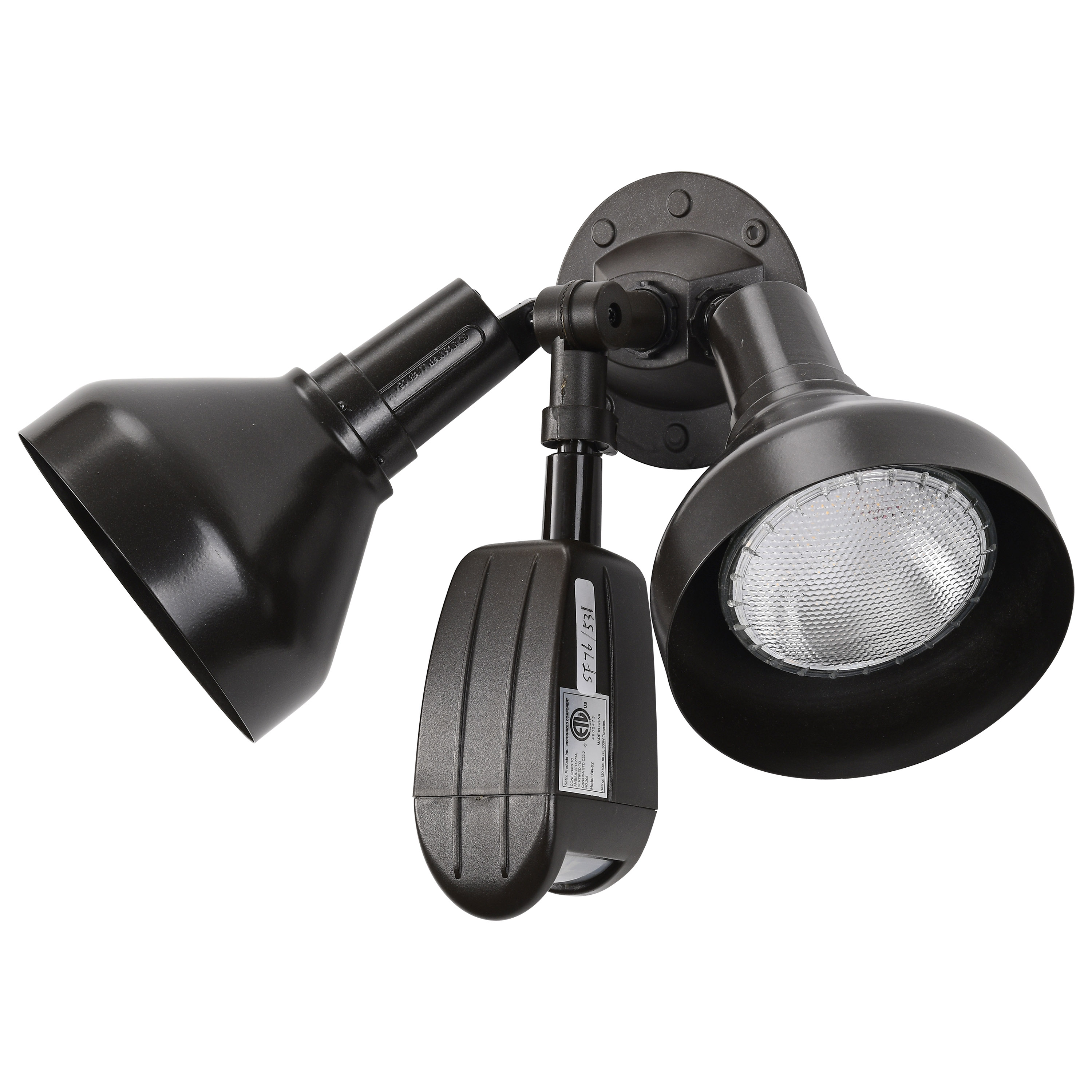 2 LIGHT PAR38 FLOODLIGHT - SF76-531