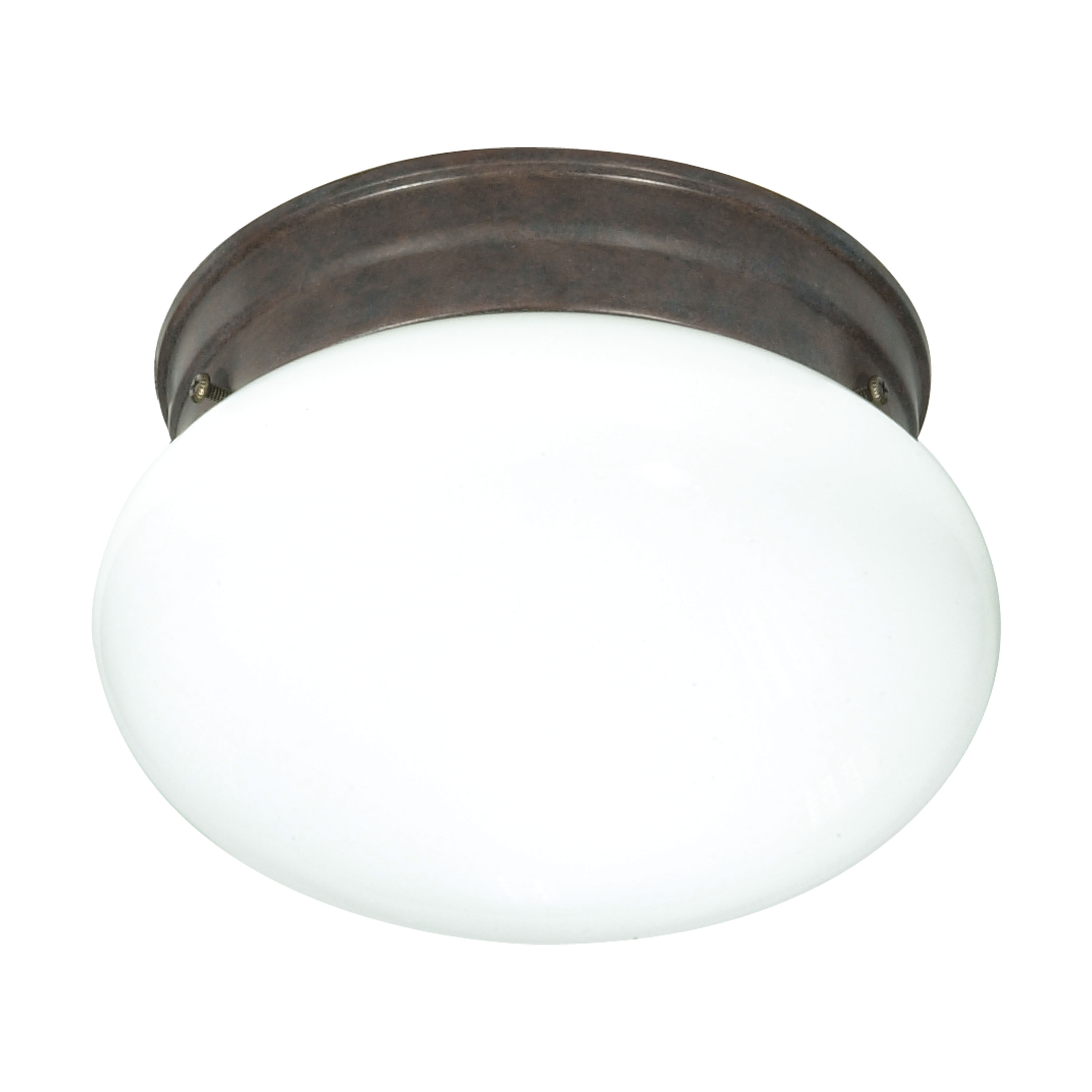 1 LIGHT 8" MUSHROOM FLUSH - SF76-600