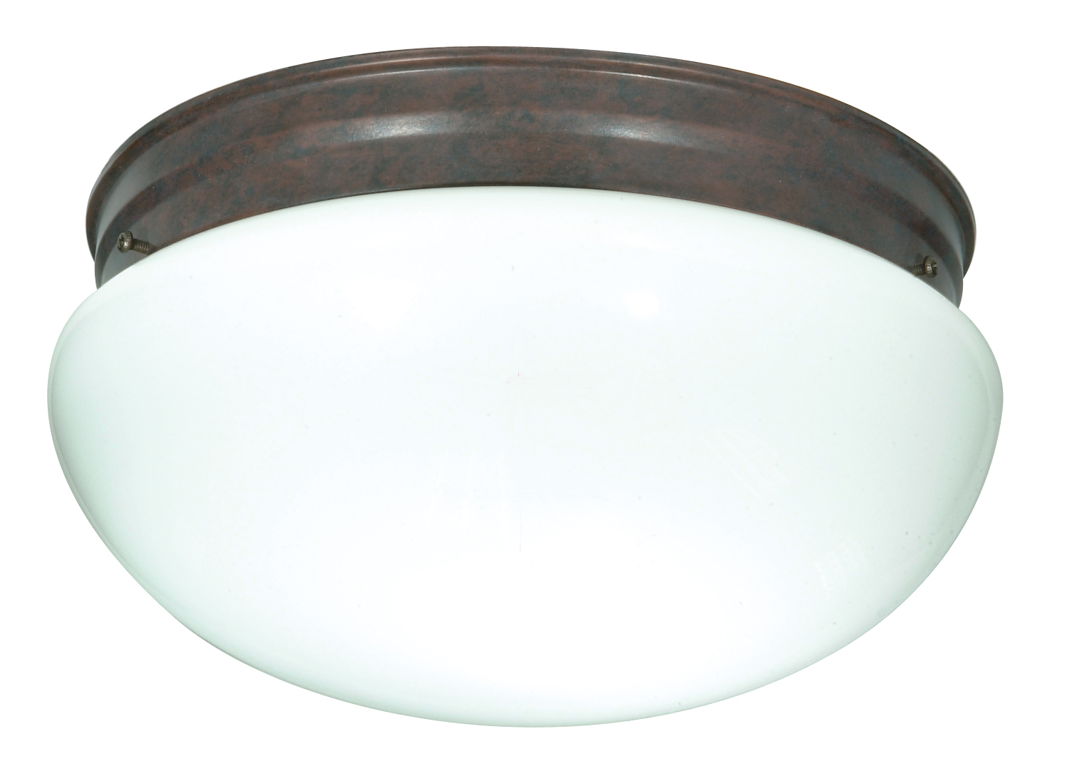 2 LIGHT 12" MUSHROOM FLUSH - SF76-604