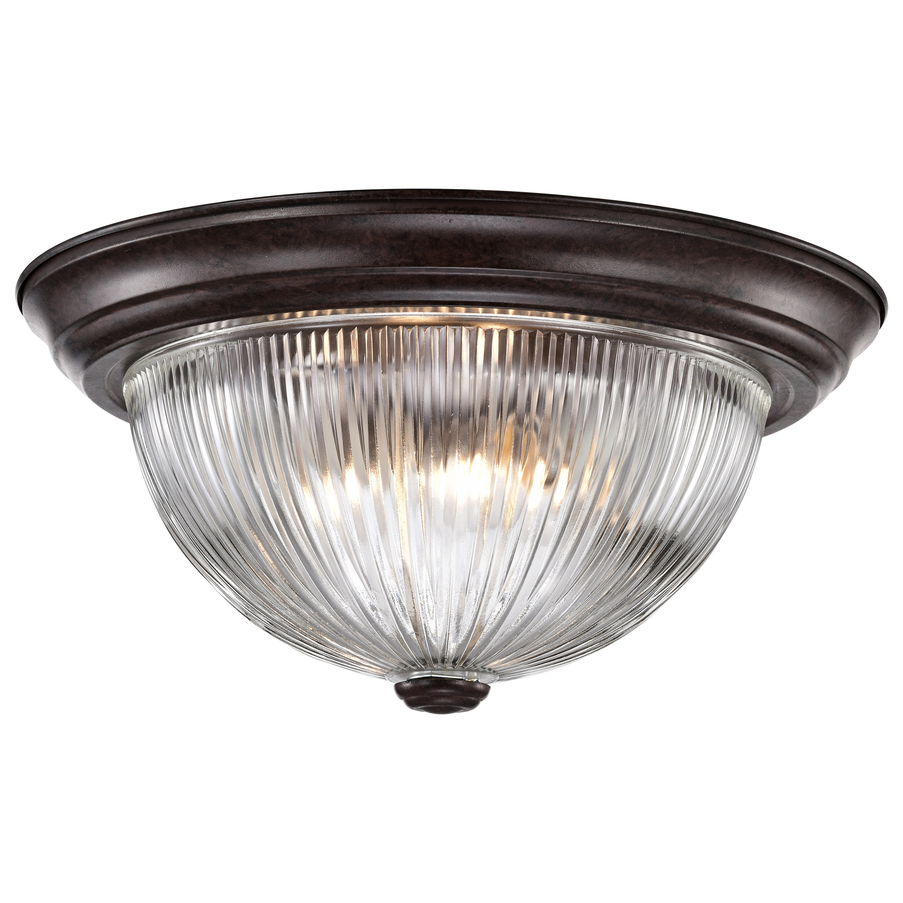 2 LIGHT 13" FLUSH MOUNT - SF76-607