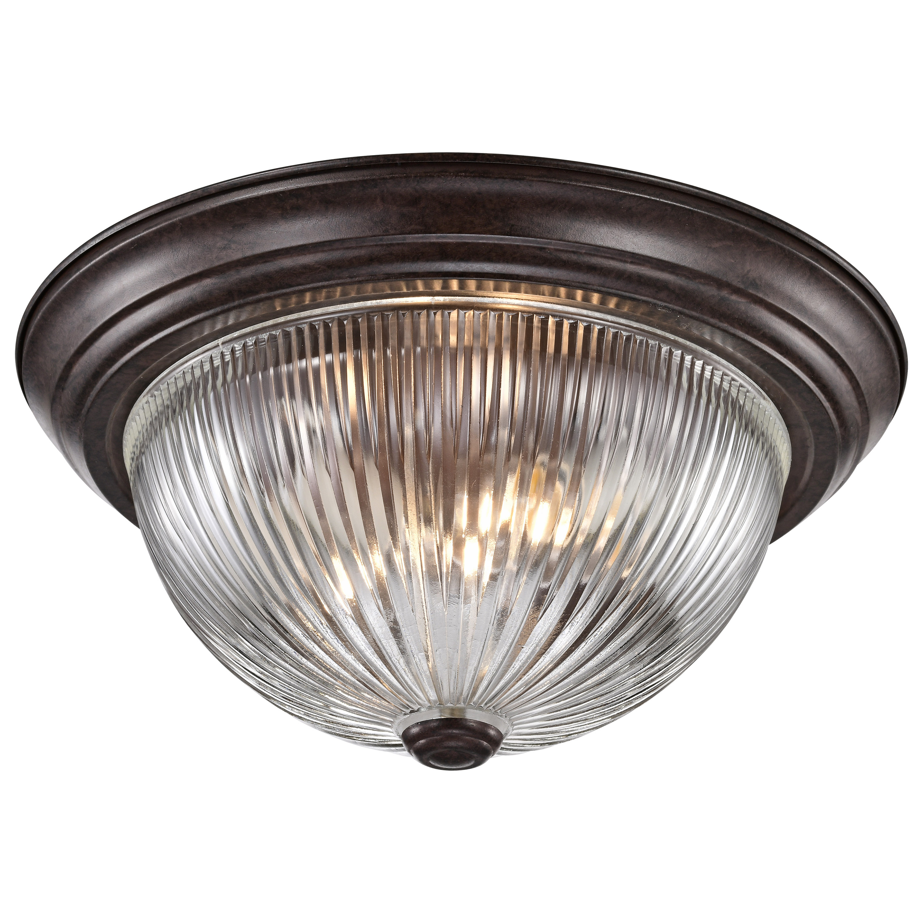 2 LIGHT 13" FLUSH MOUNT - SF76-607