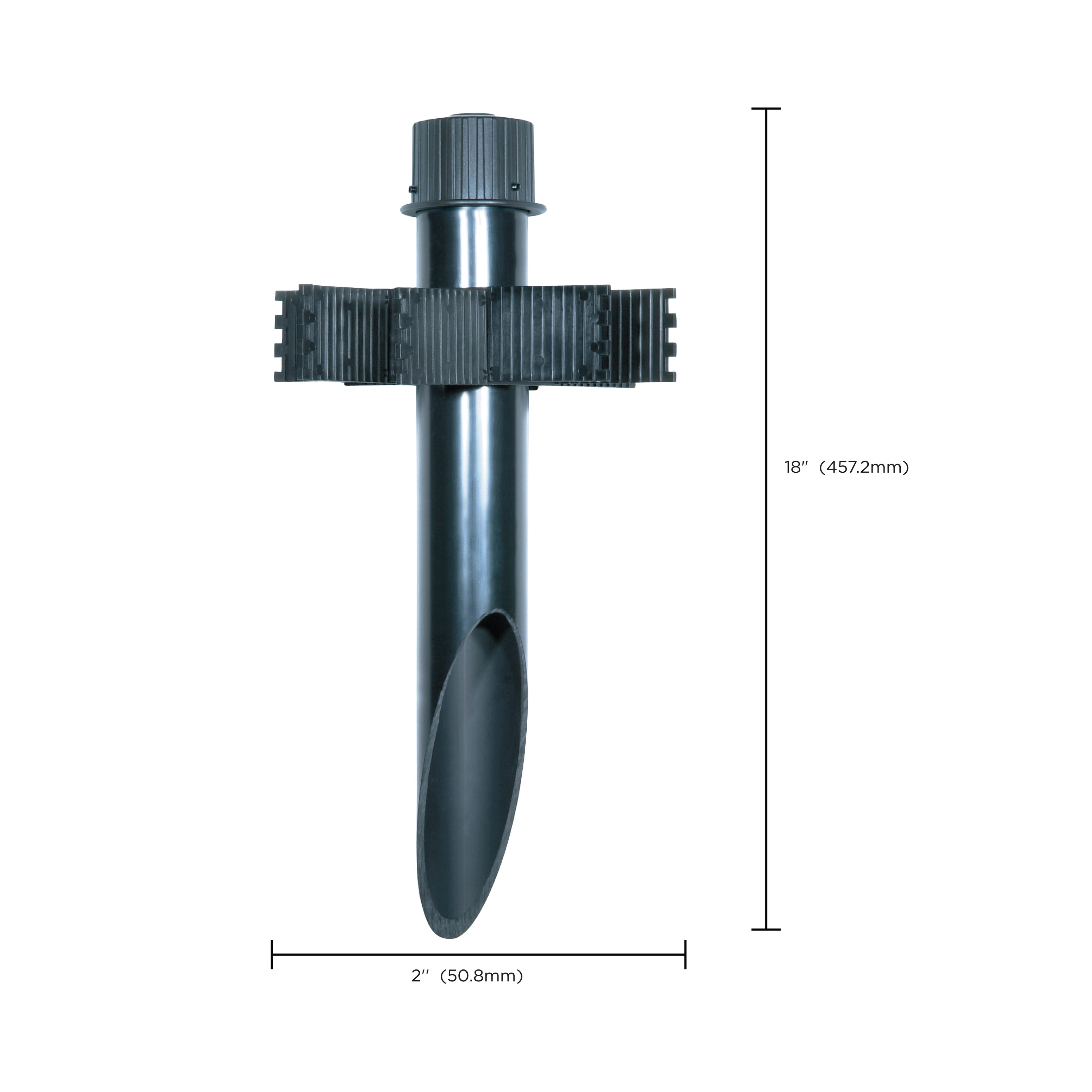 2" DIA PVC MOUNTING POST - SF76-640