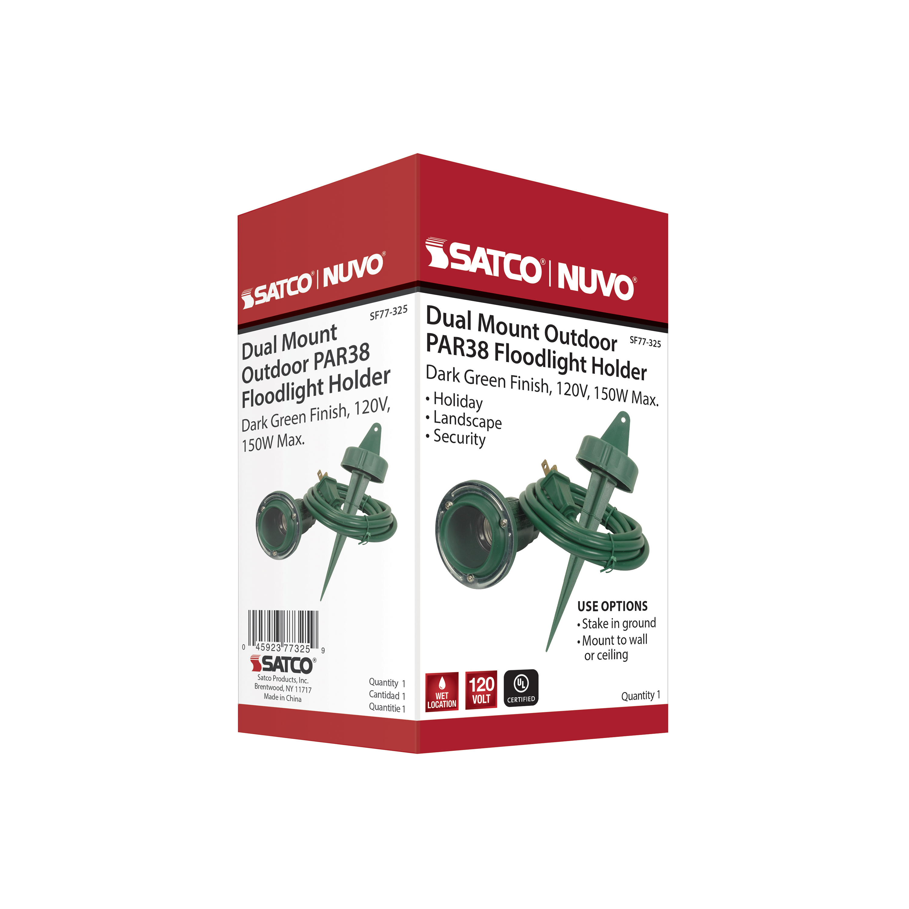 DUAL MT IN GROUND FLOOD LT HDR - SF77-325