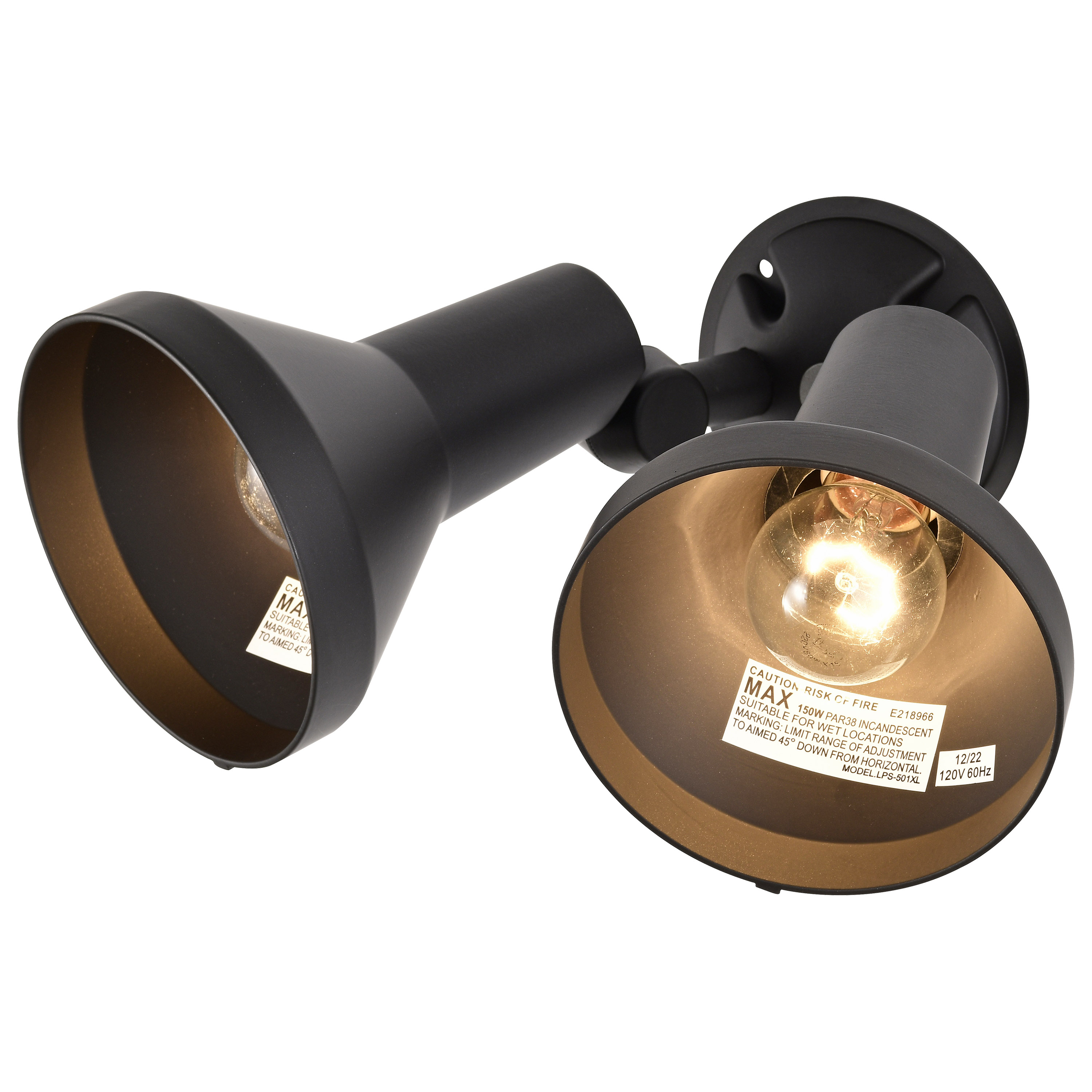 2 LIGHT 15" PAR38 FLOODLIGHT - SF77-495