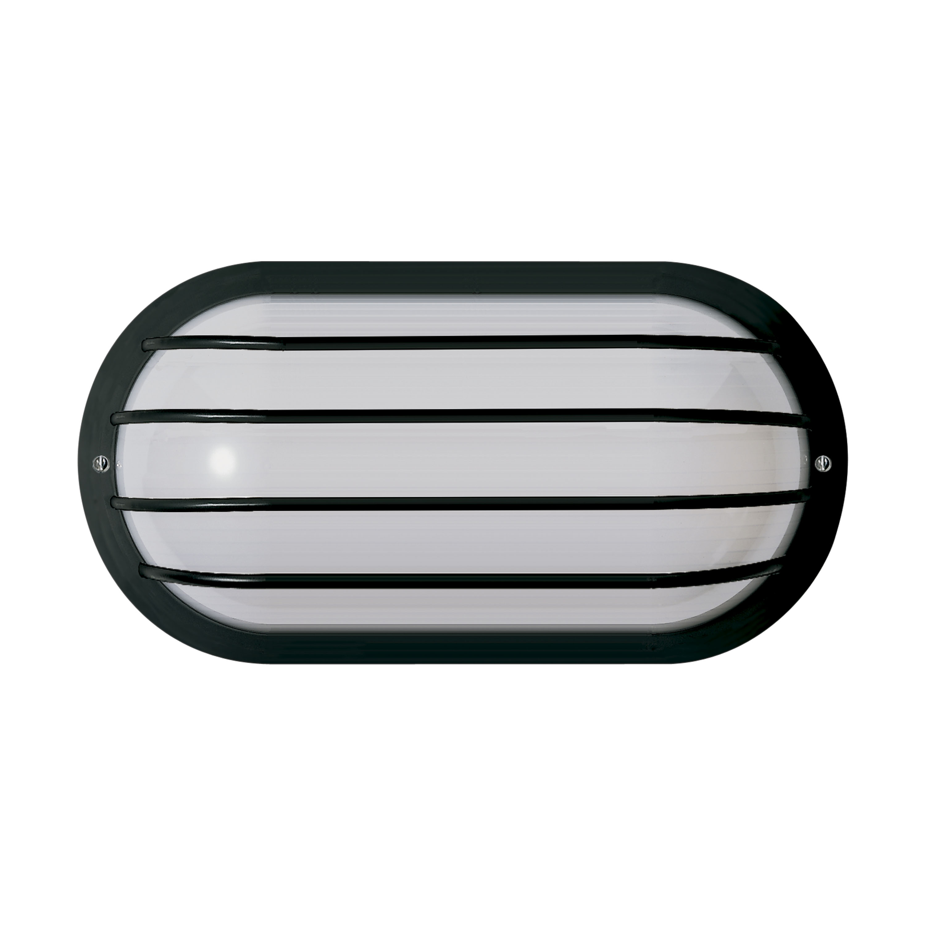1 LIGHT POLY OVAL CAGE WALL - SF77-857