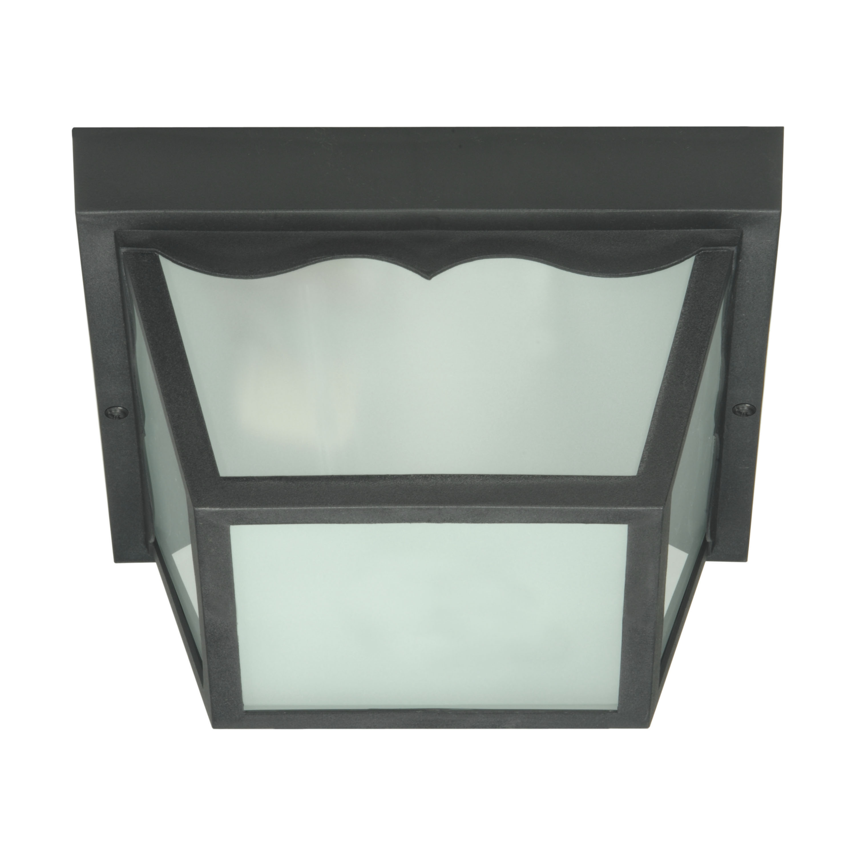 2 LIGHT POLY CARPORT FLUSH - SF77-891