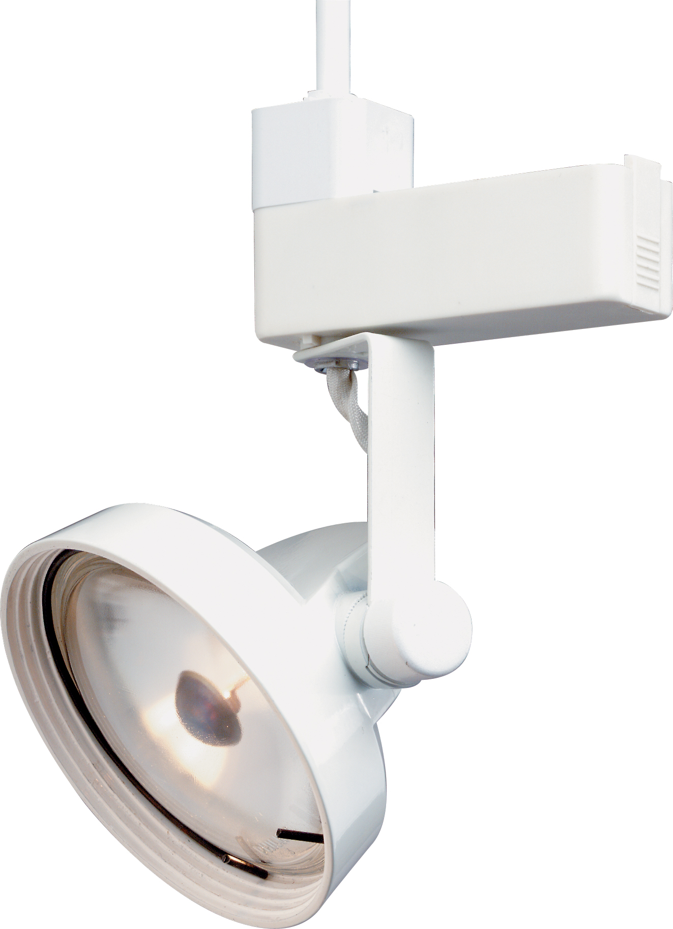 WHITE PAR 36 GIMBAL RING HEAD - TH271
