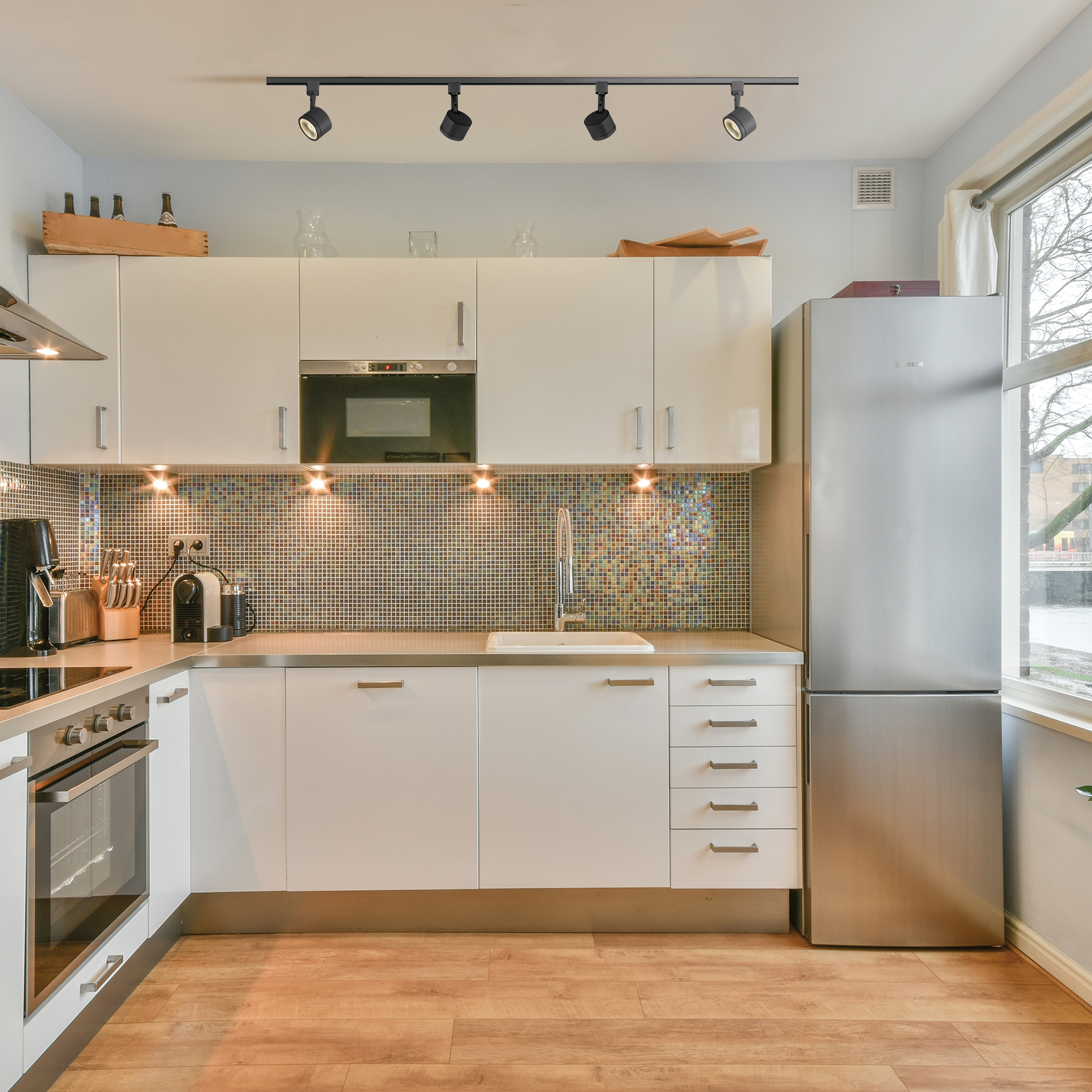 12W LED TRACK HEAD ROUND - TH402