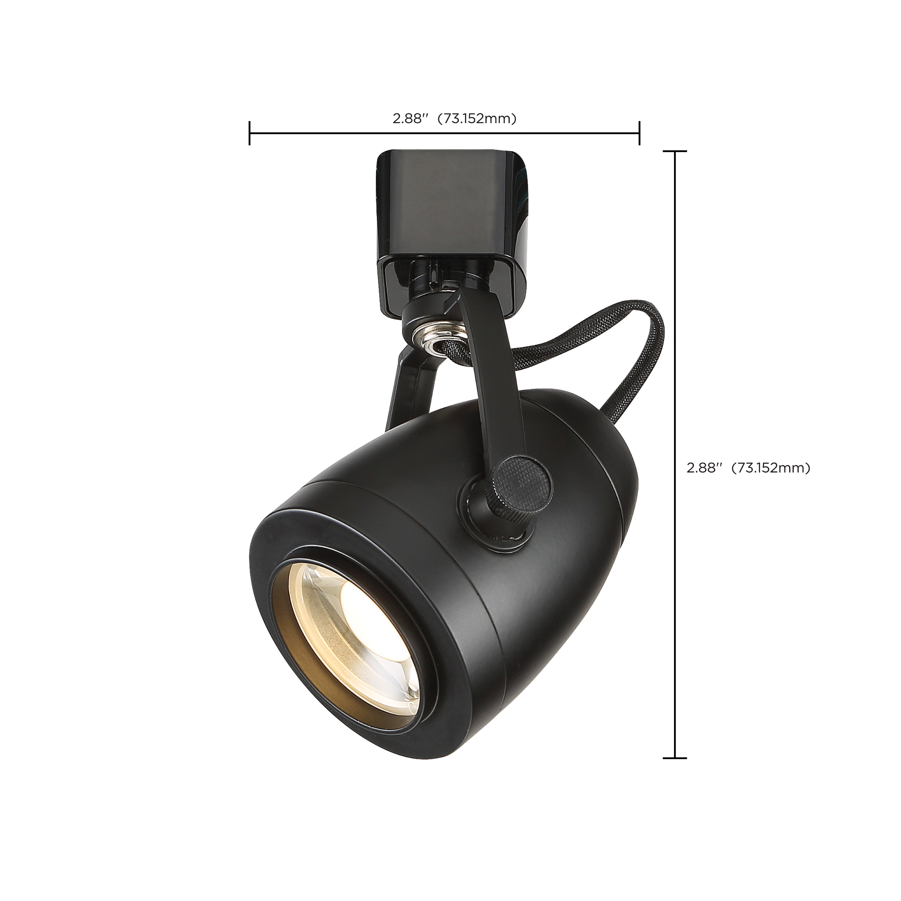 12W LED TRACK HEAD PINCH BACK - TH412