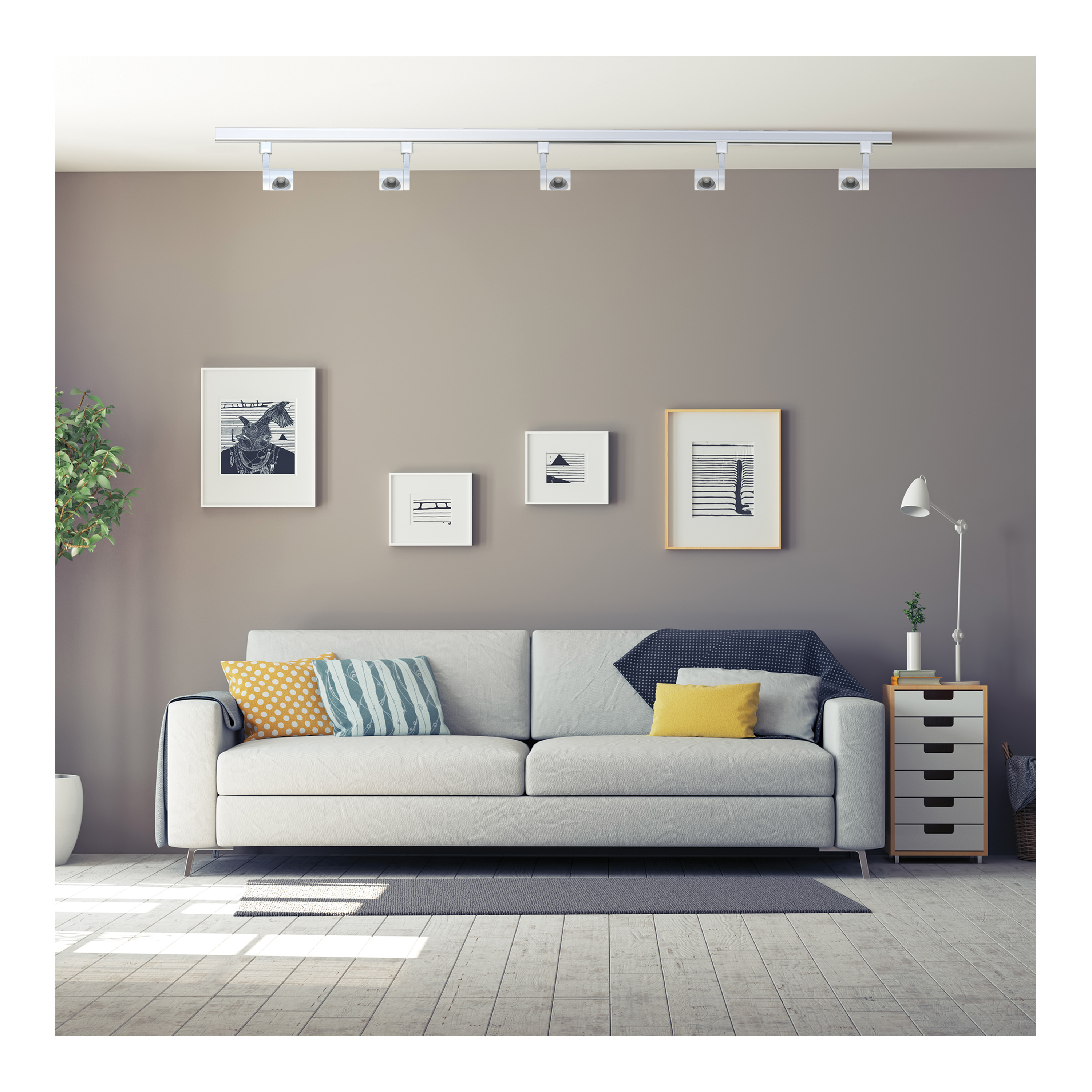 12W LED TRACK HEAD PIPE - TH445