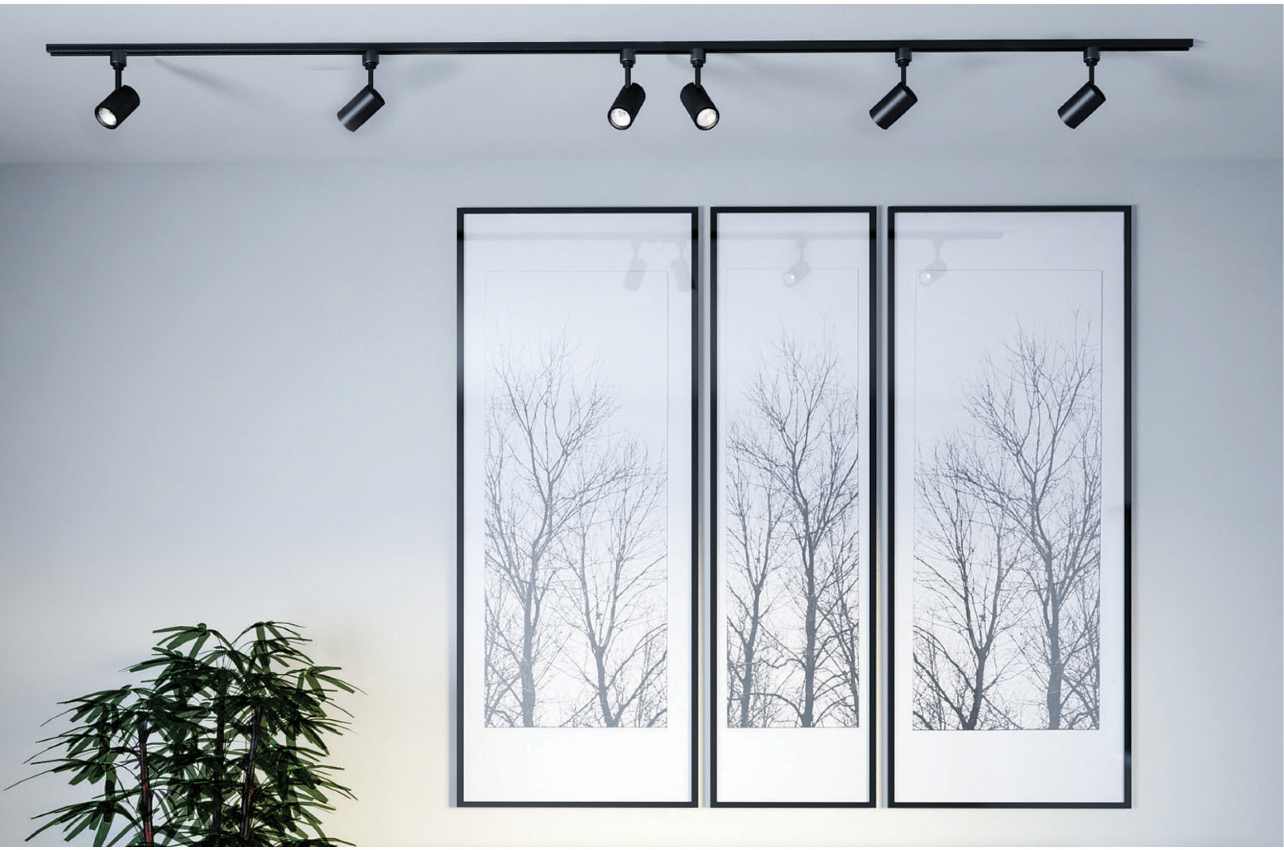 12W LED TRACK HEAD TAPER BACK - TH452