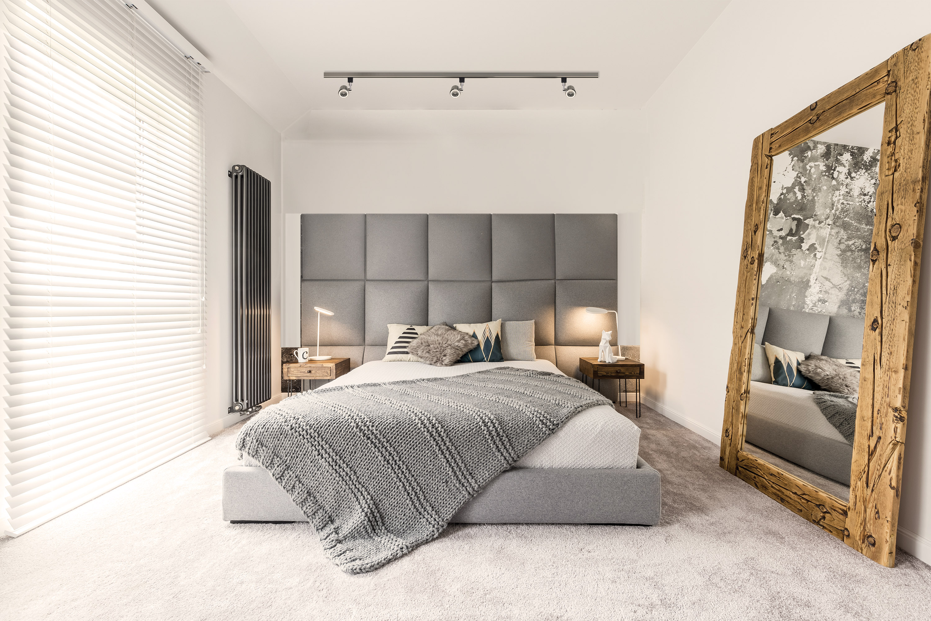 12W LED TRACK HEAD TAPER BACK - TH457