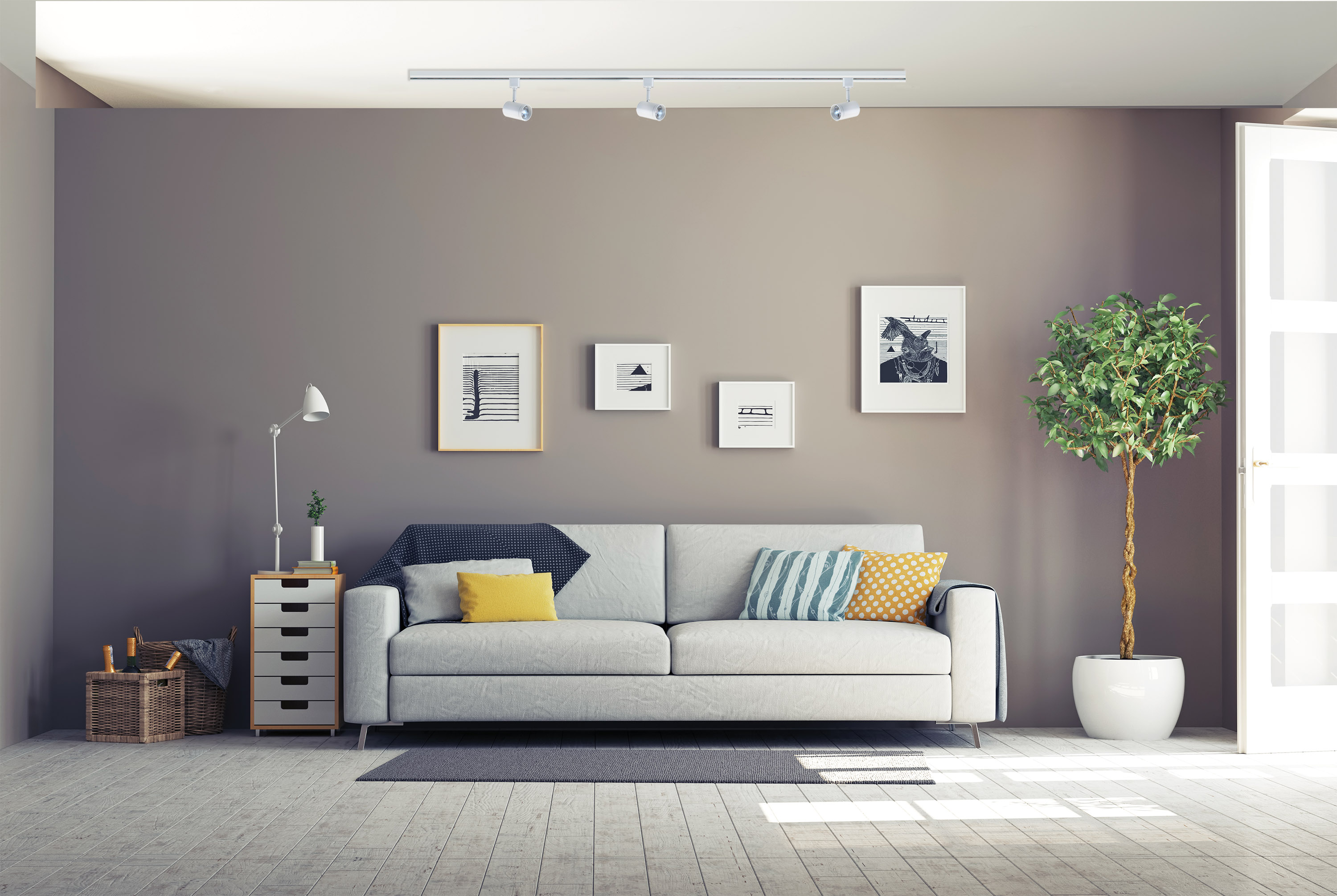 12W LED TRACK SMALL CYLINDER - TH473