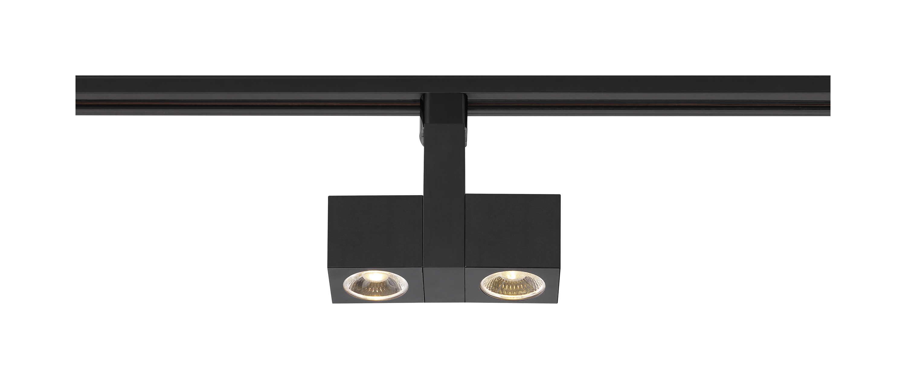 24W LED SQUARE DUAL TRACK HEAD - TH484