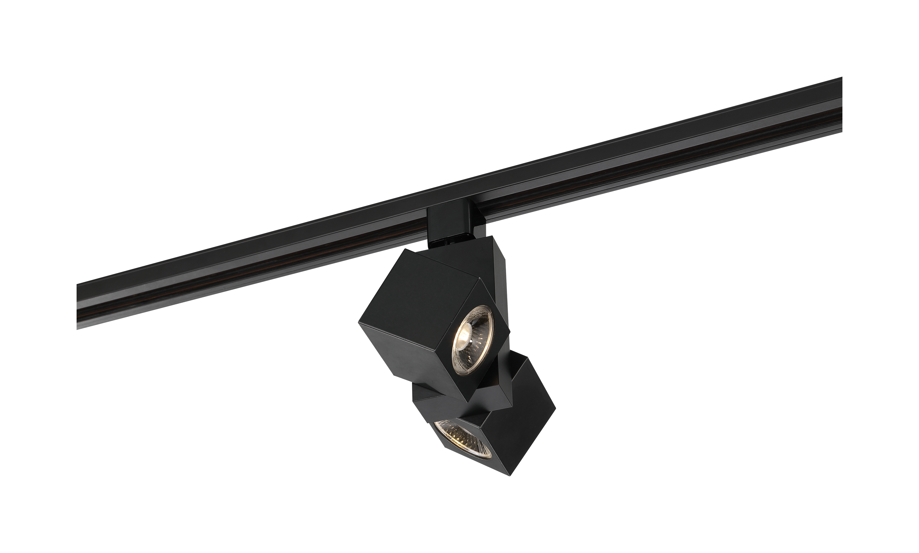 24W LED SQUARE DUAL TRACK HEAD - TH485