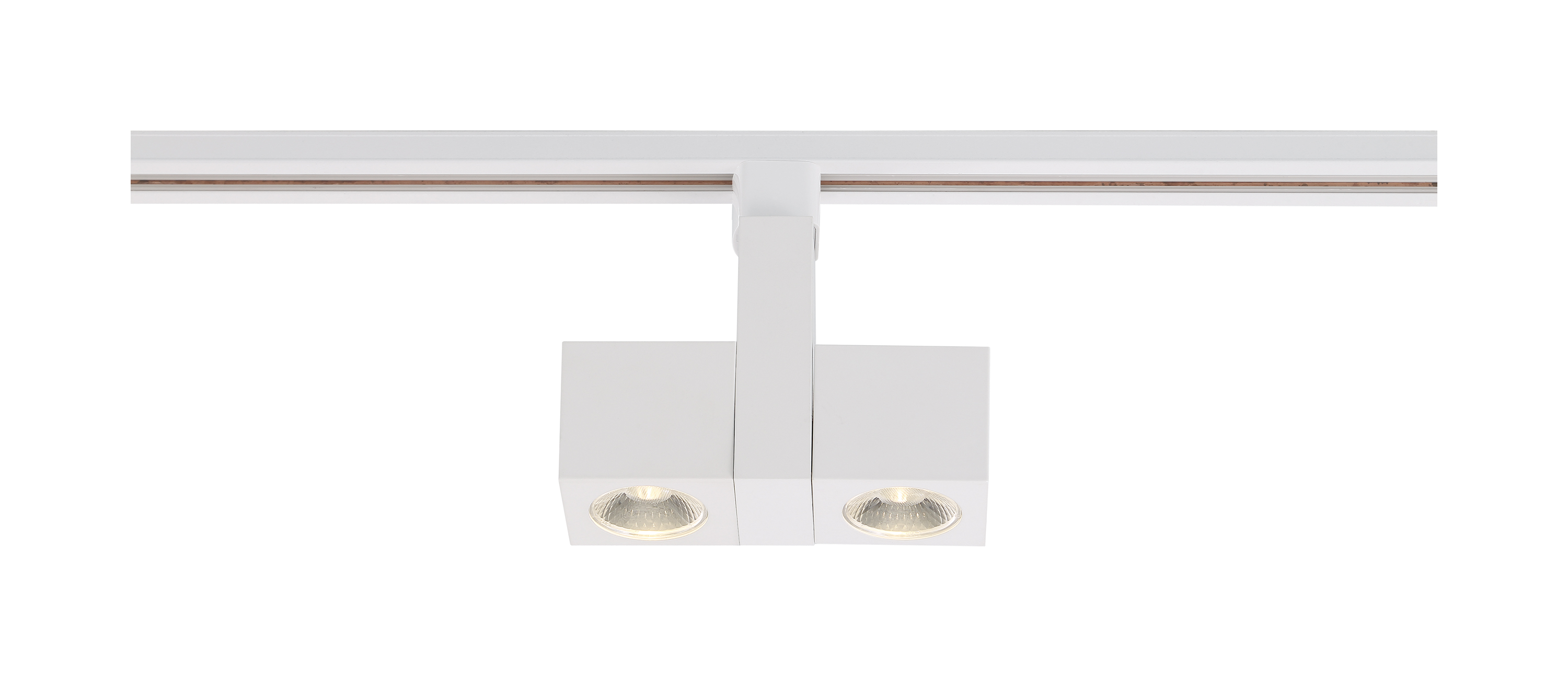 24W LED SQUARE DUAL TRACK HEAD - TH486