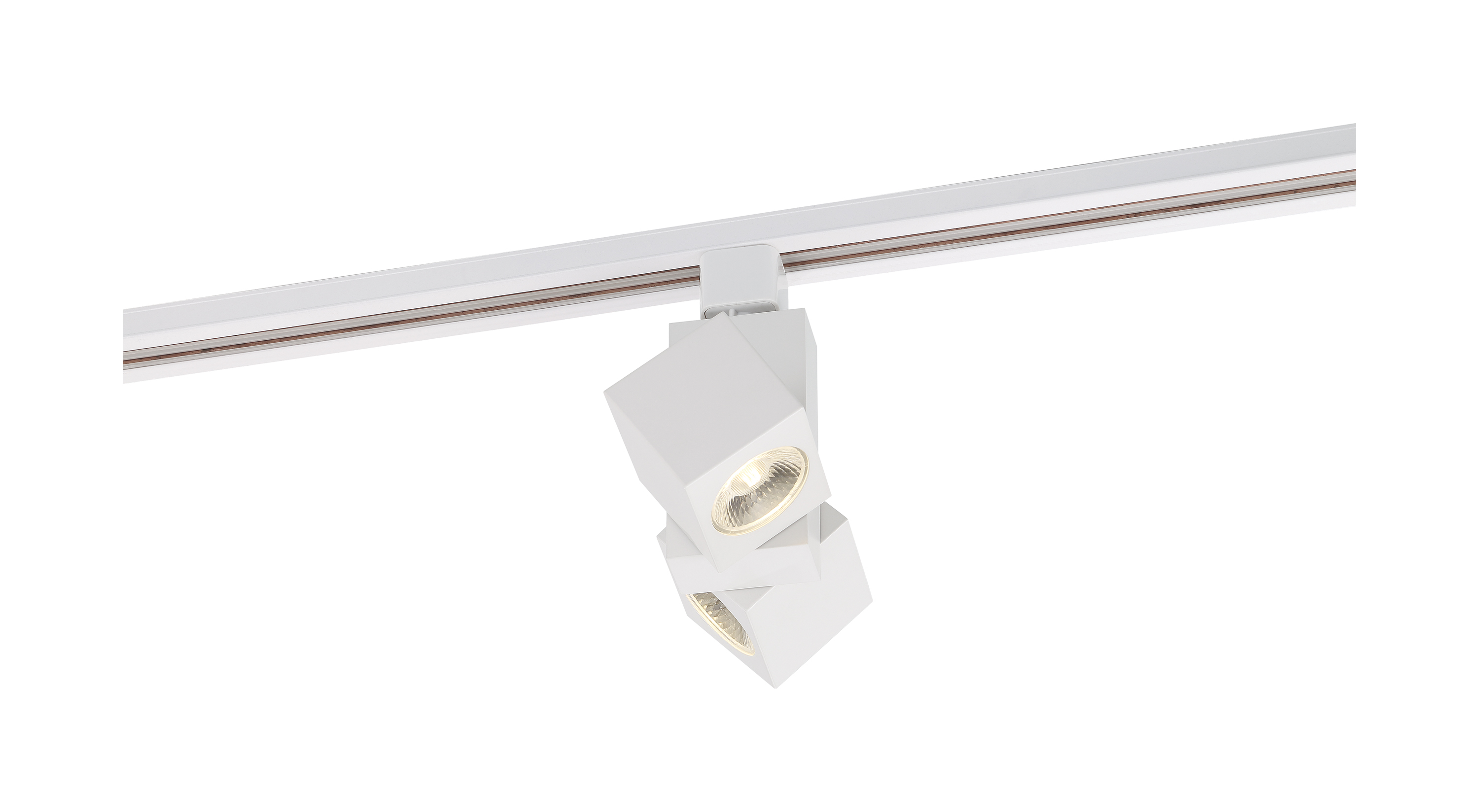 24W LED SQUARE DUAL TRACK HEAD - TH487