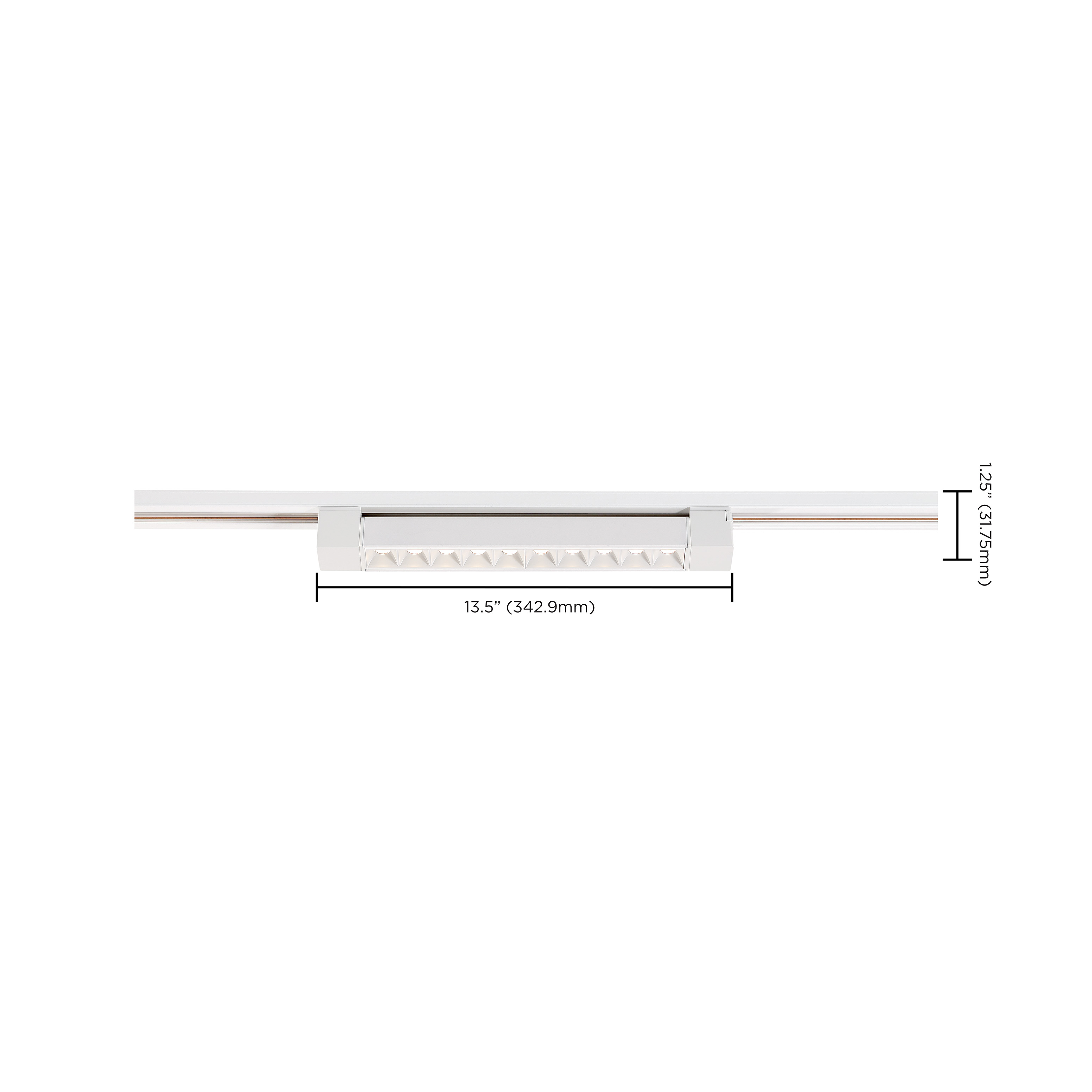 15W LED 1 FOOT TRACK BAR - TH500