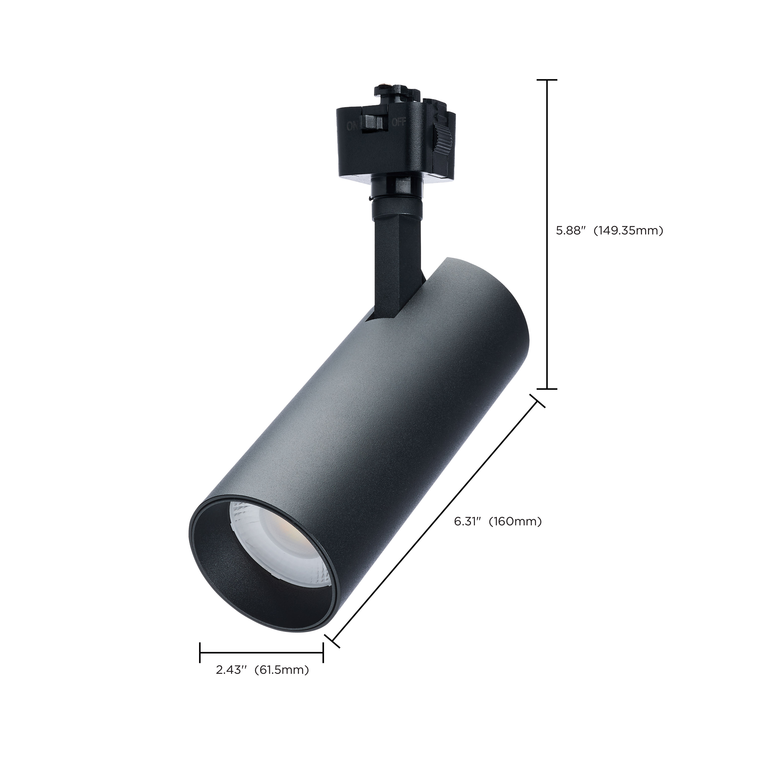 20W CCT LED TRK 36 BLK J-STYLE - TH5012