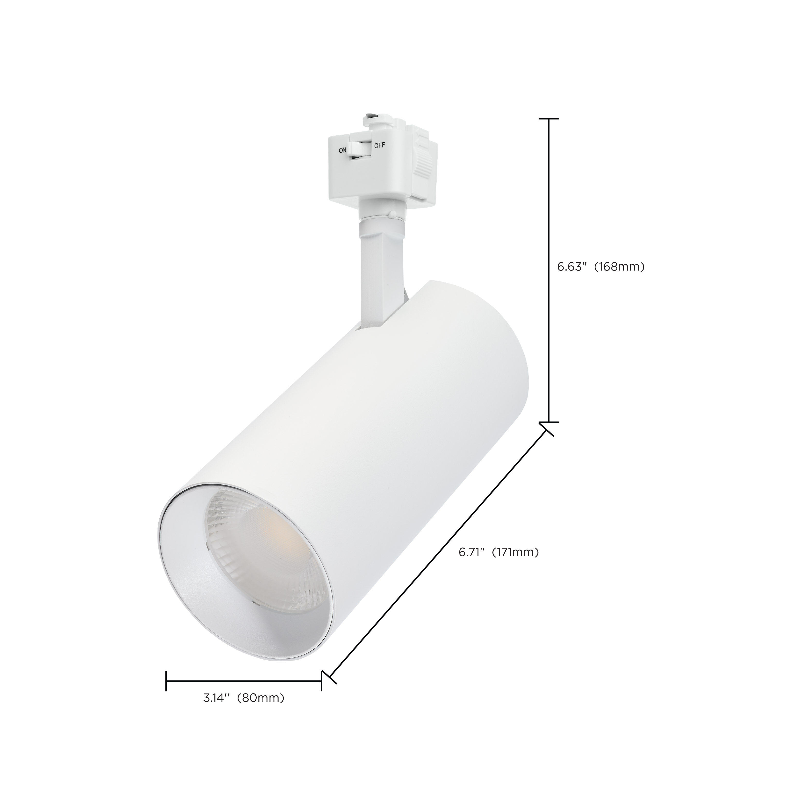 30W CCT LED TRK 48 WHT J-STYLE - TH5023
