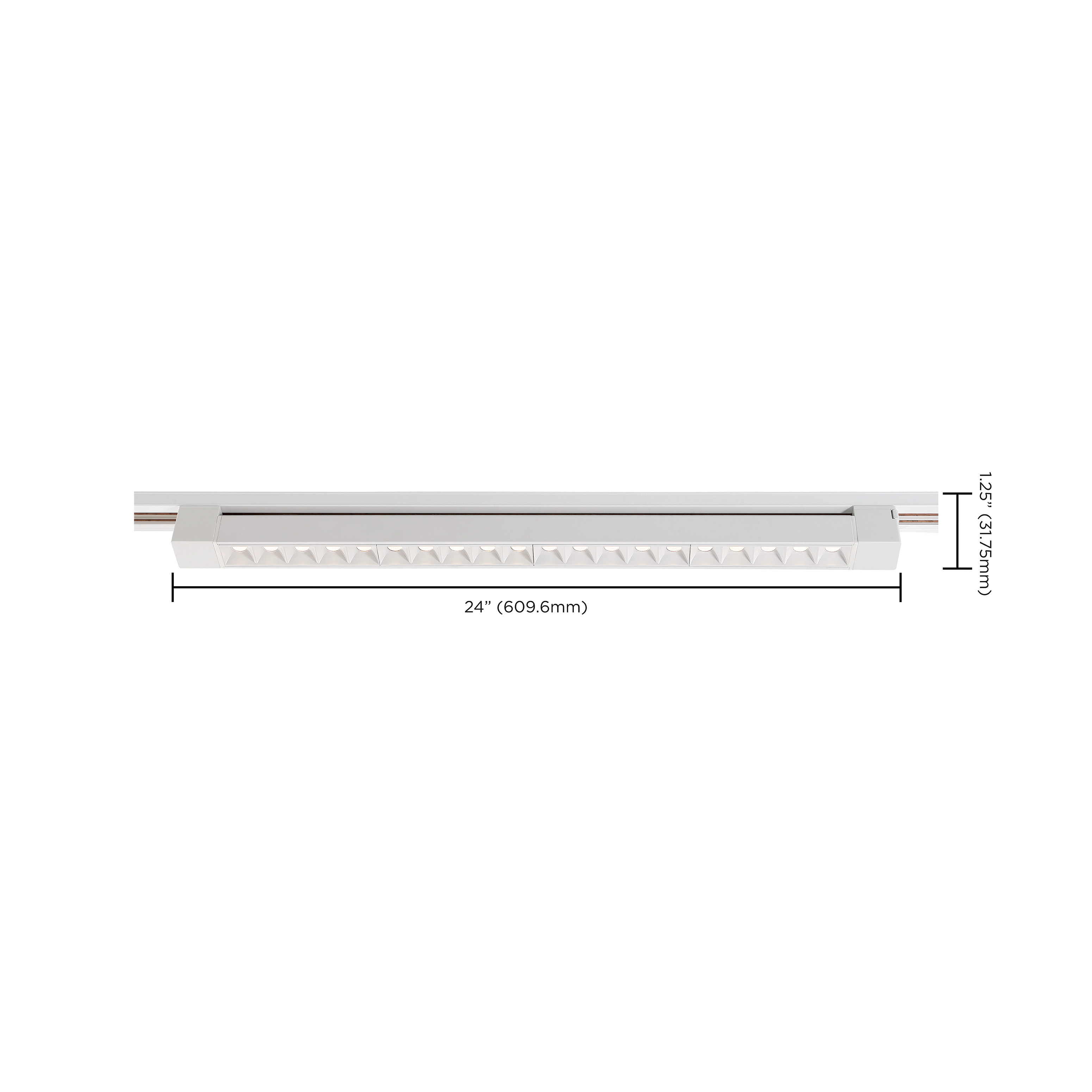 30W LED 2 FOOT TRACK BAR - TH502