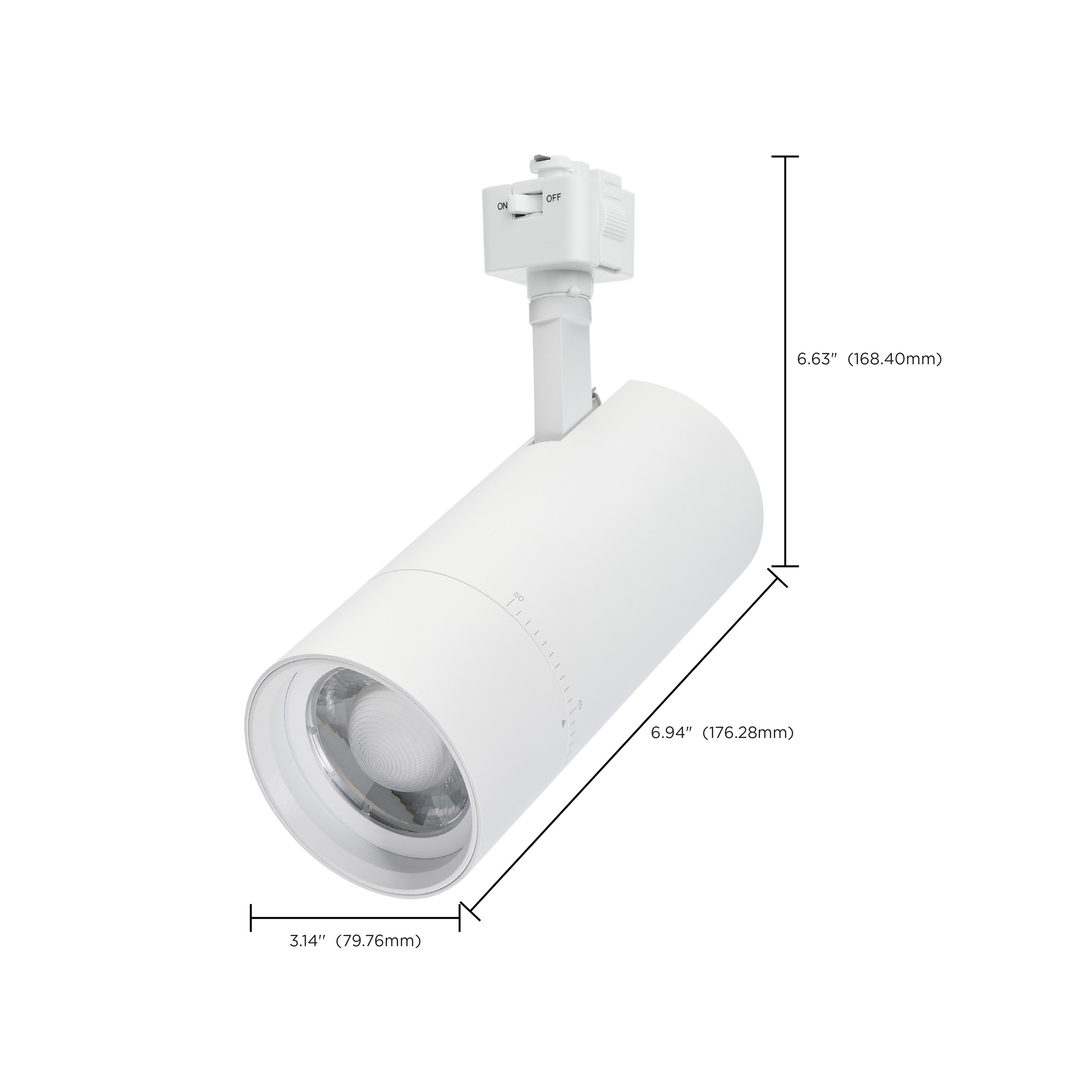 30W BEAM ADJ TRK HEAD J-STYLE - TH5041