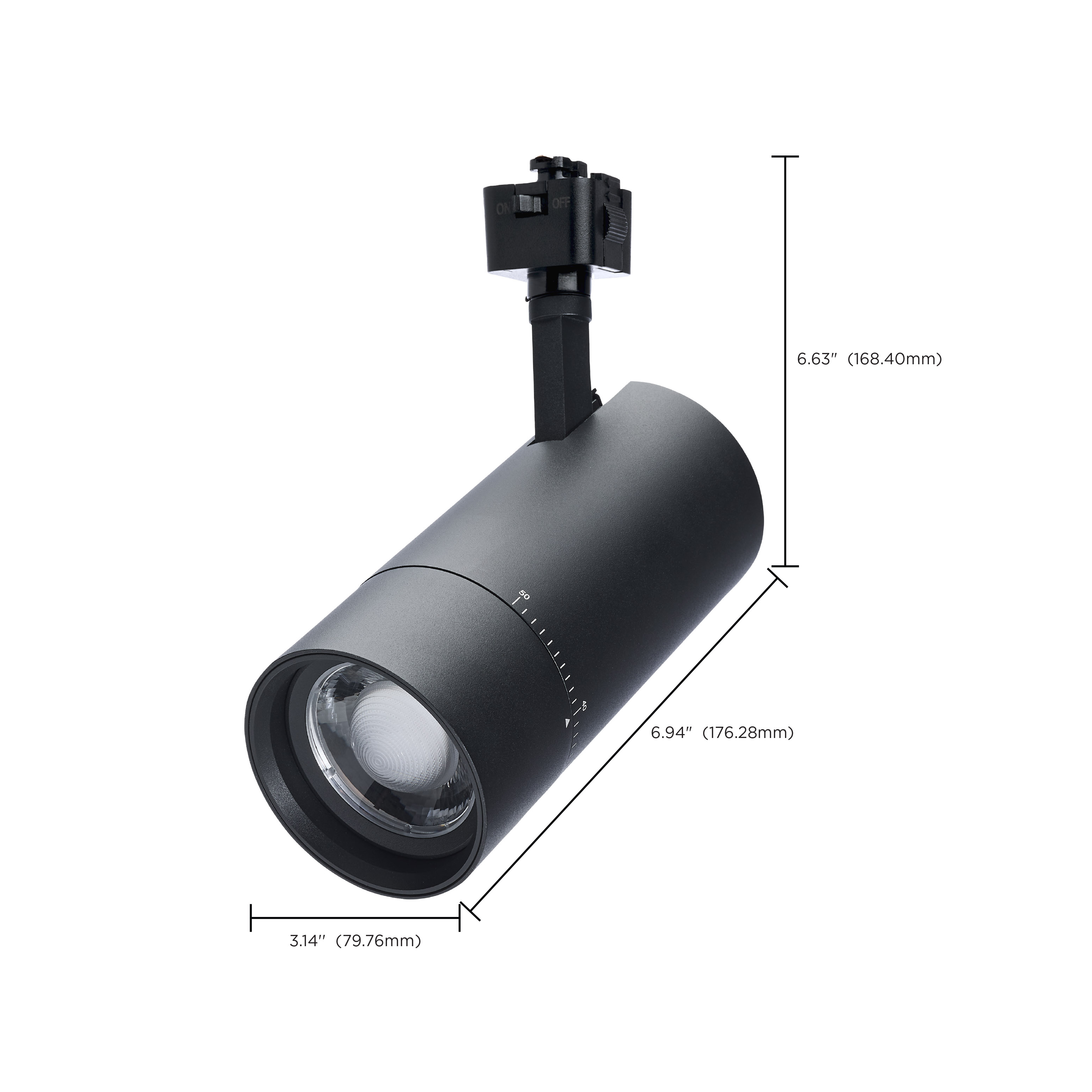 30W BEAM ADJ TRK HEAD J-STYLE - TH5042