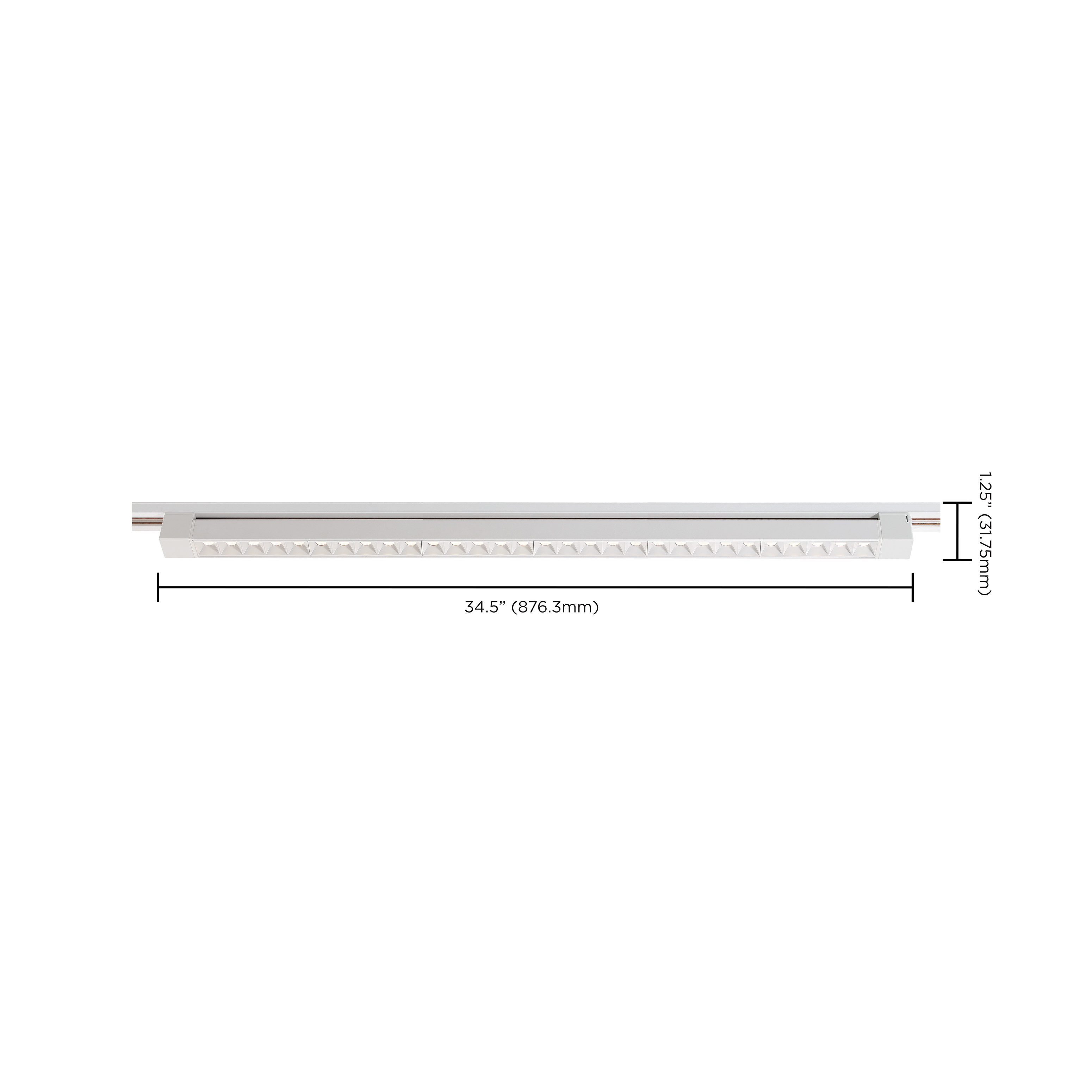 45W LED 3 FOOT TRACK BAR - TH504