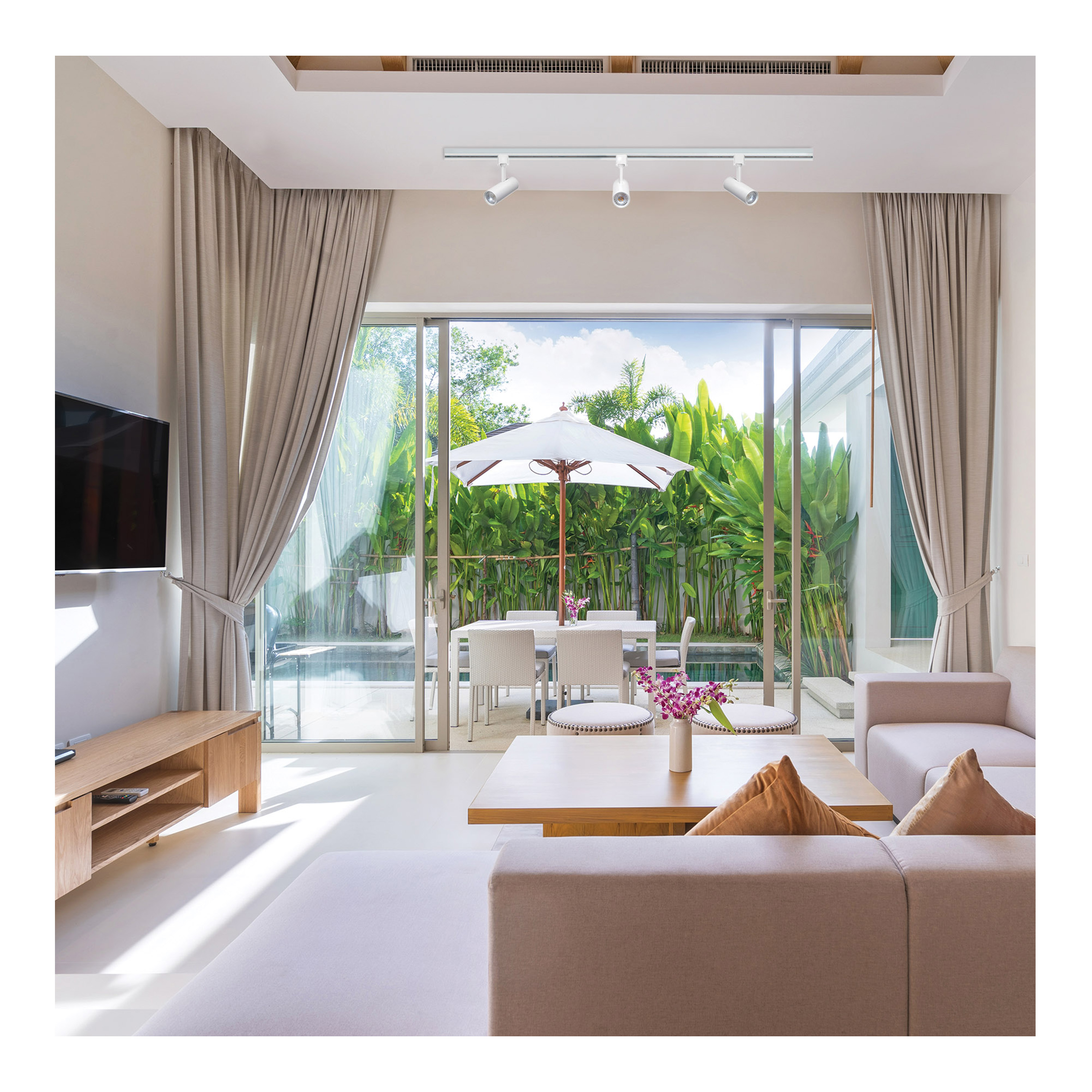 TRACK PRO SERIES- 10W- WH- 24 - TH601