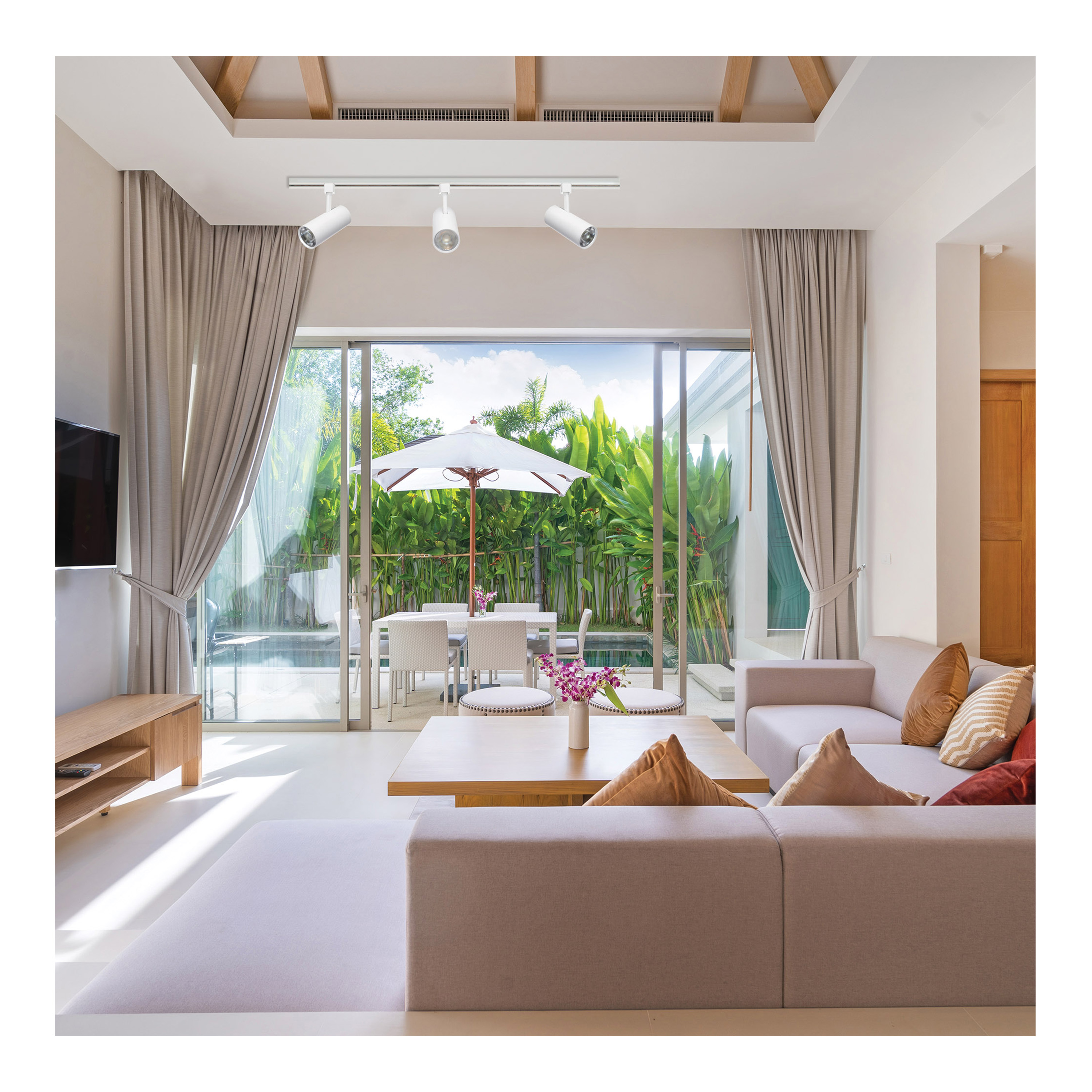 TRACK PRO SERIES- 30W- WH- 24 - TH621