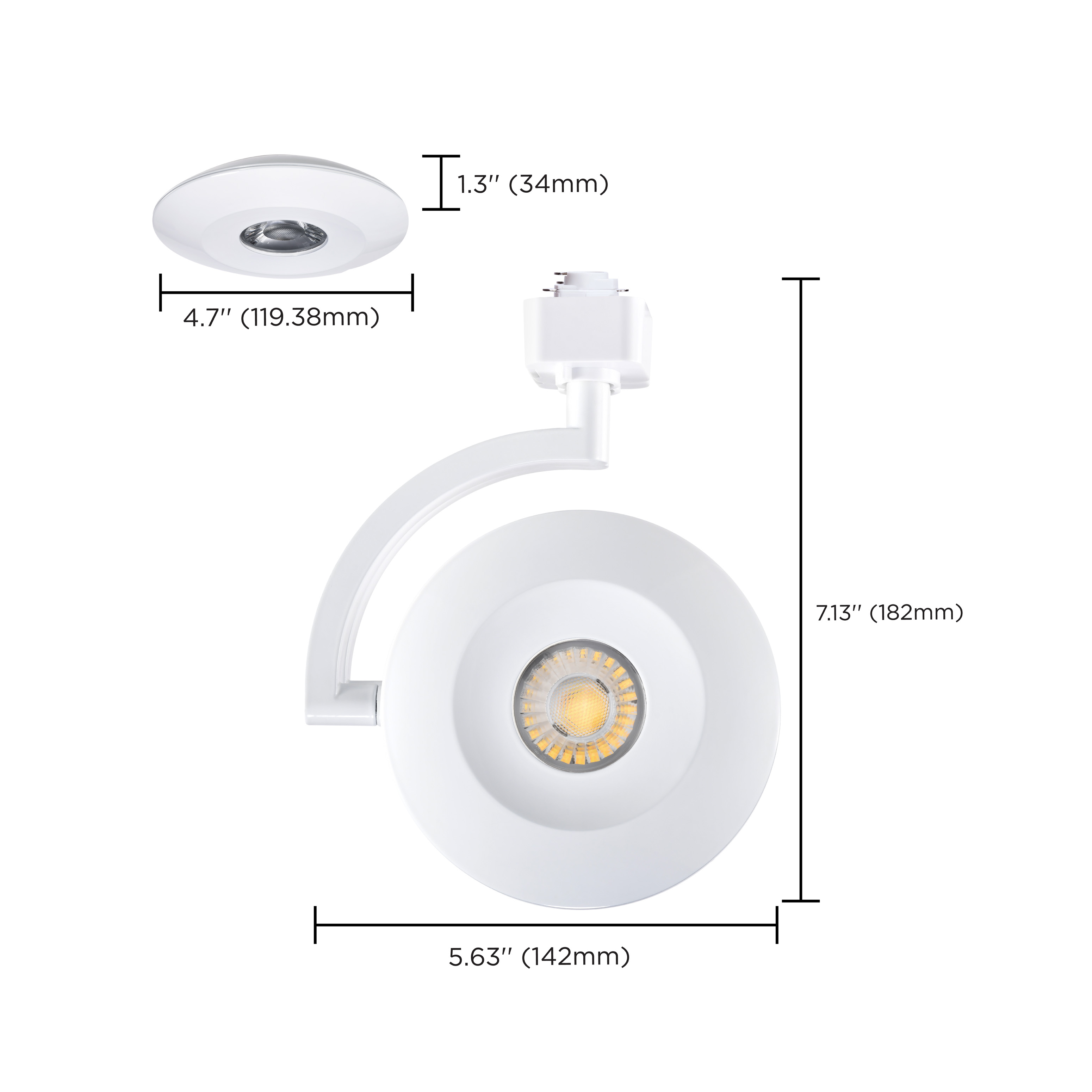 ORB 12W 3CCT 36 DEG WHITE - TH673