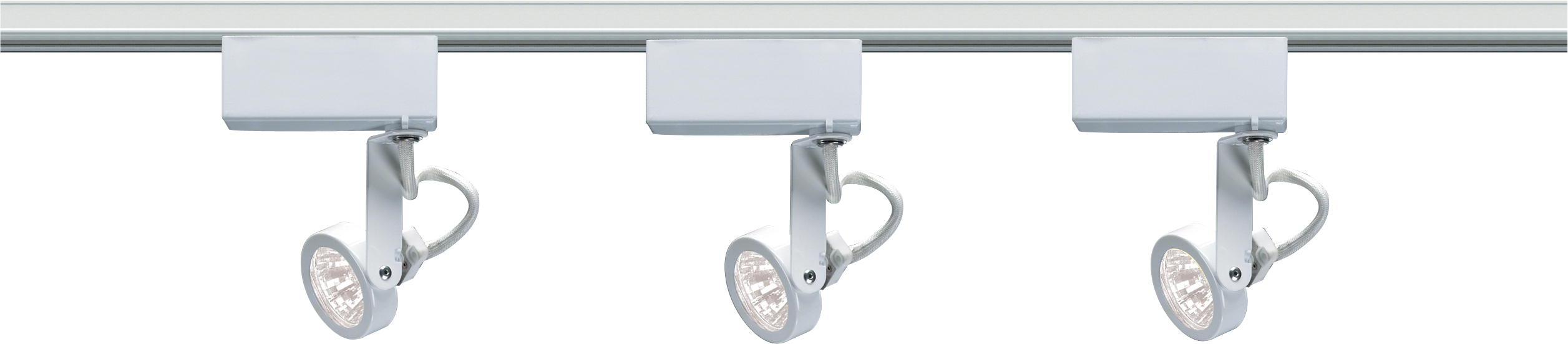 WHITE MR16 GIMBAL RING TRACK K - TK314