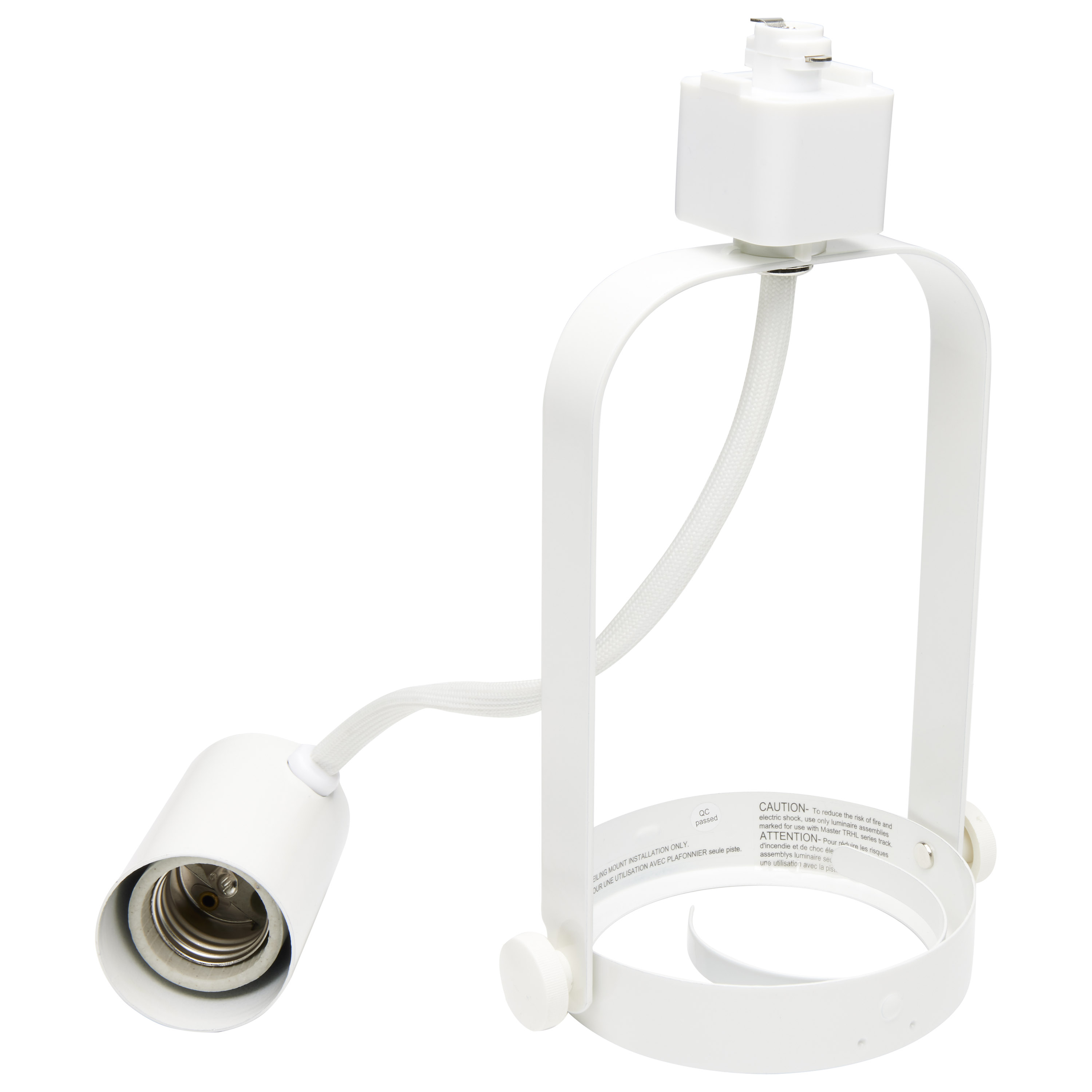 WHITE PAR30 GIMBAL RING TRACK - TK316