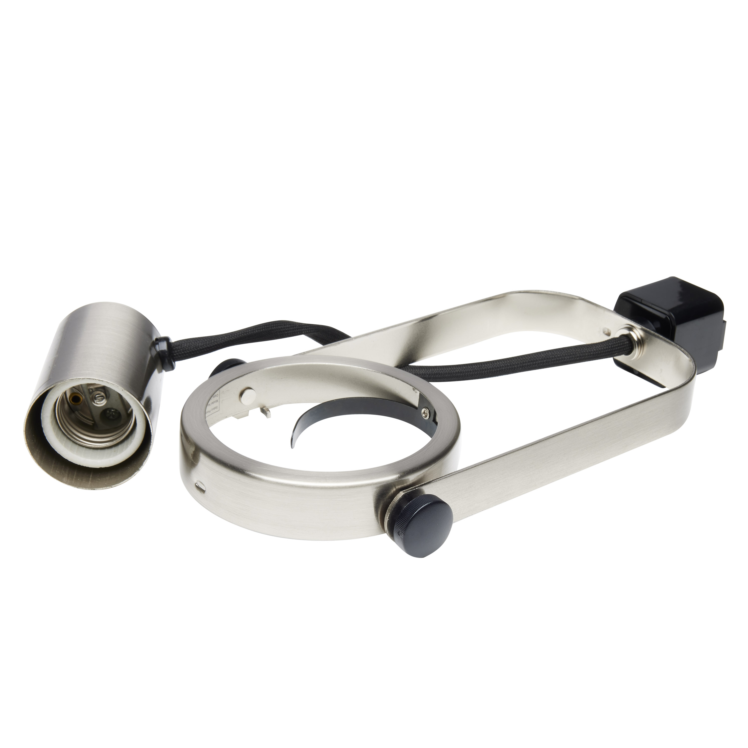PAR30 BRUSH NICKEL GIMBAL RING - TK343