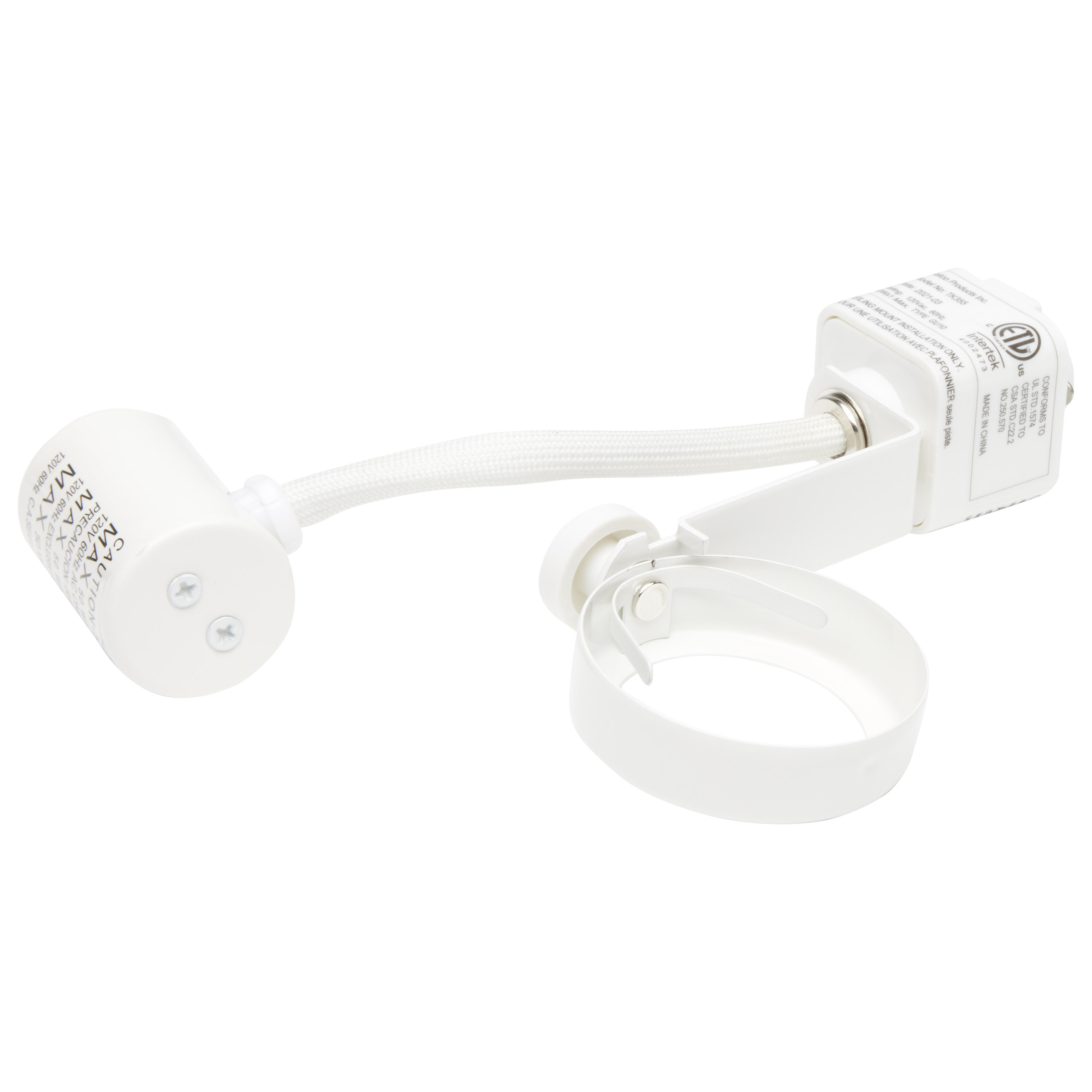 3LT TRK KIT GMBAL RNG.MR16 WHT - TK355