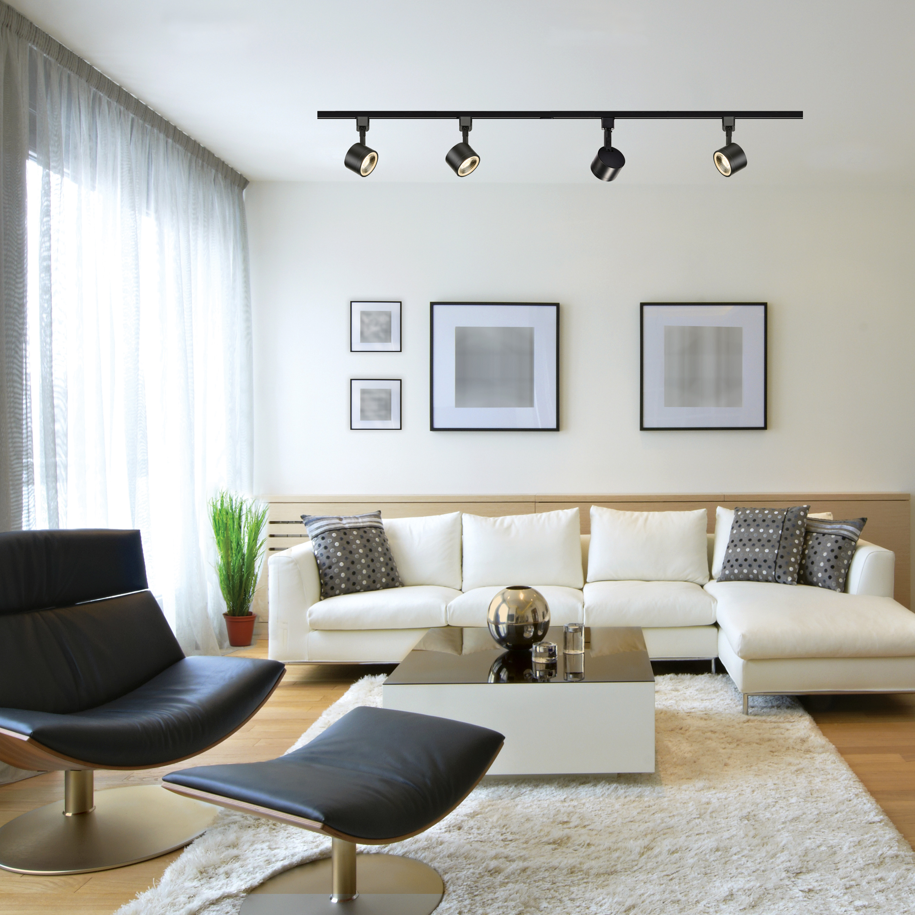 TRACK KIT 12W LED ROUND - TK404