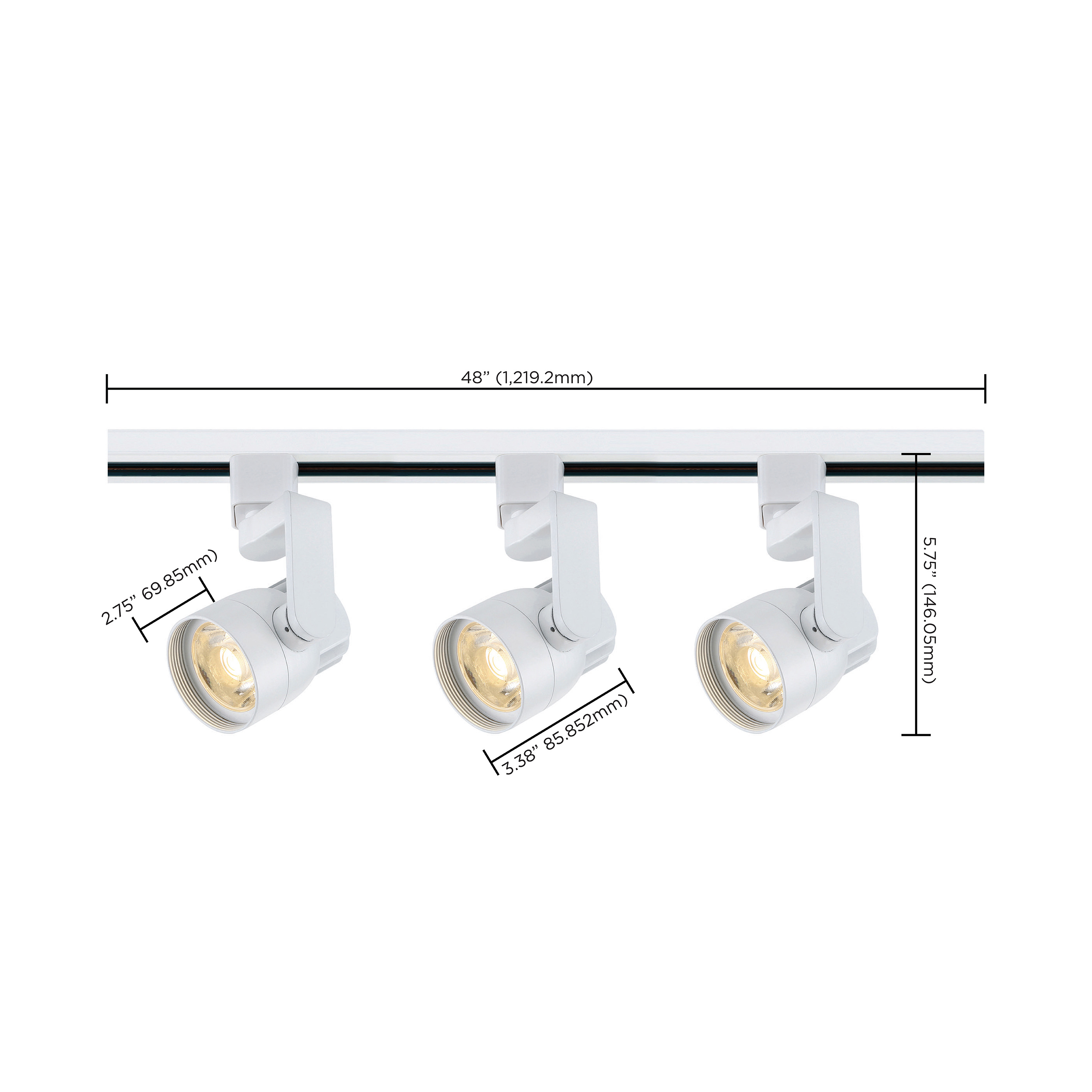 TRACK KIT 12W LED ANGLE ARM - TK423