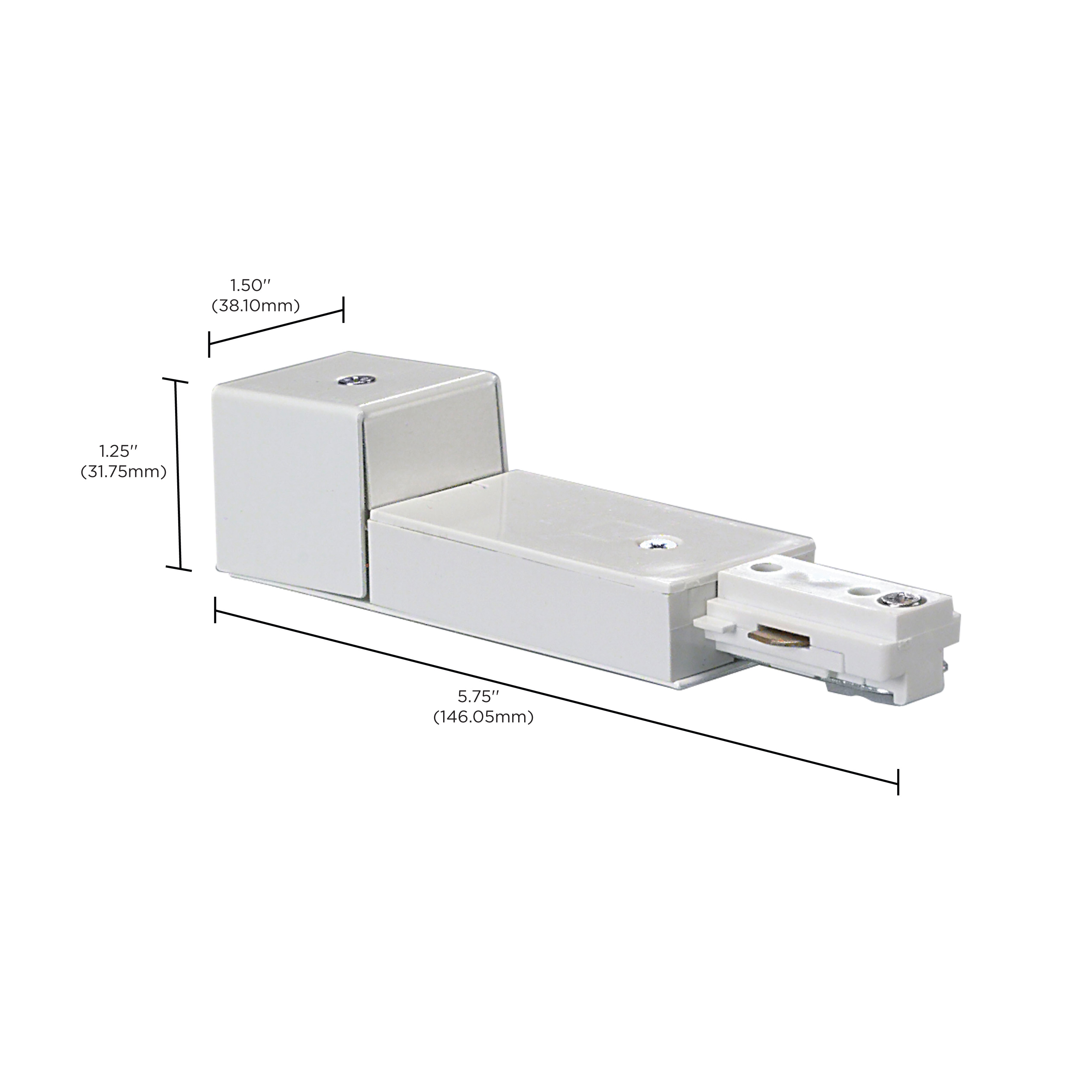 WHITE CONDUIT CONNECTOR - TP169