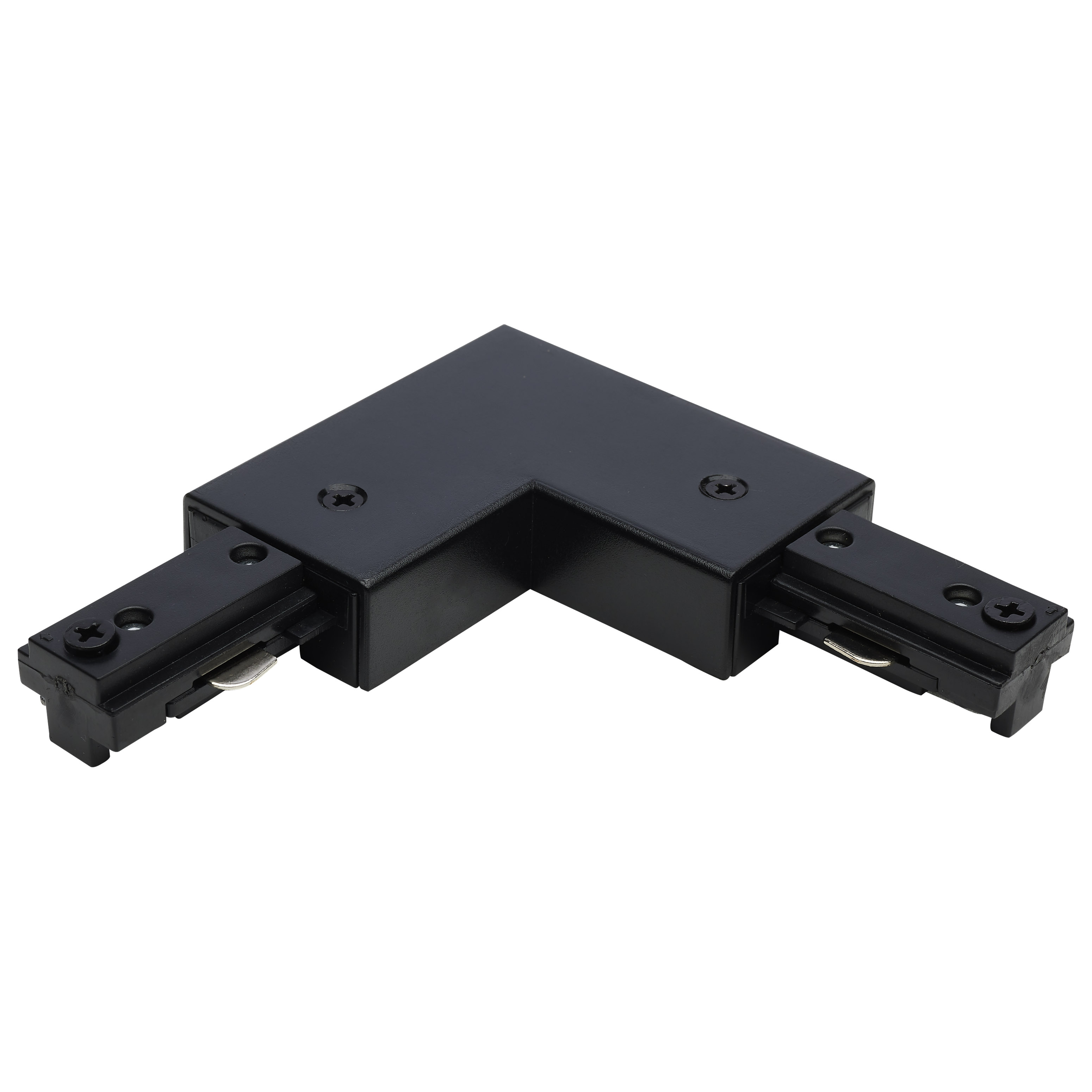 L CONNECTOR REV POLARITY BLK - TP234
